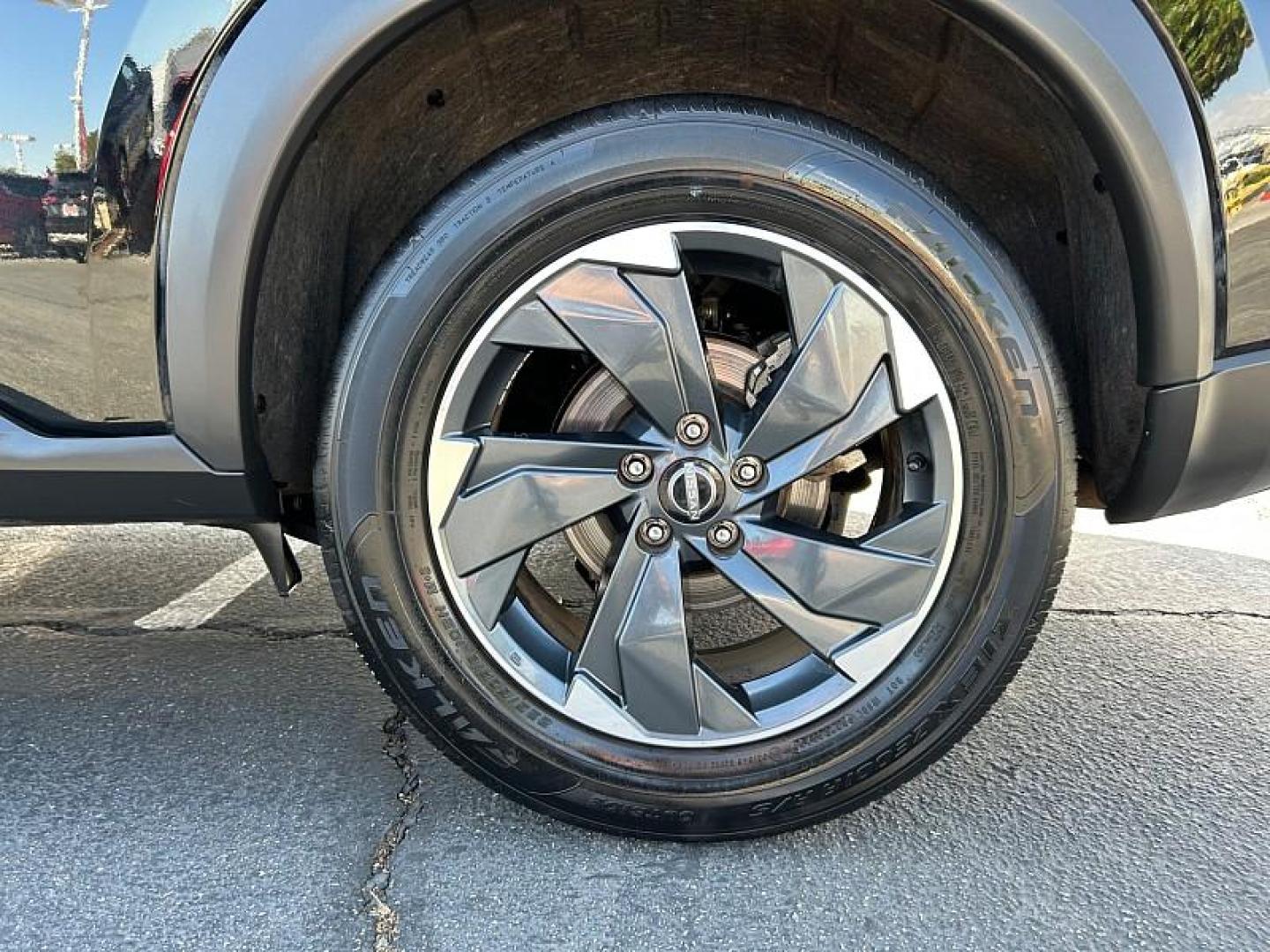 2024 BLACK Nissan Rogue (5N1BT3BAXRC) with an 3-Cyl Turbo 1.5 Liter engine, Automatic CVT transmission, located at 412 Auto Vista Drive, Palmdale, 93551, (661) 945-0620, 34.592636, -118.136681 - Photo#13
