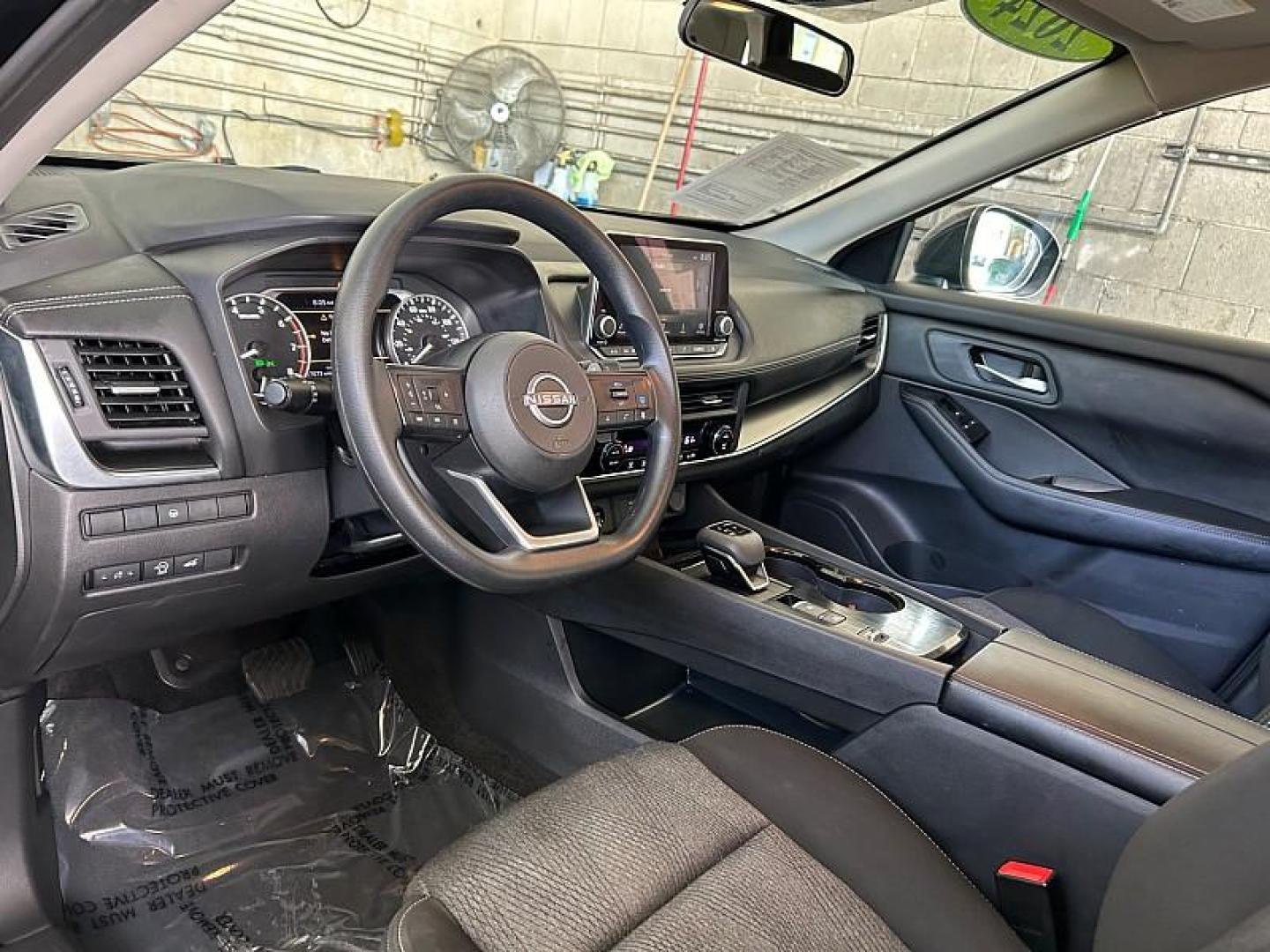 2024 BLACK Nissan Rogue (5N1BT3BAXRC) with an 3-Cyl Turbo 1.5 Liter engine, Automatic CVT transmission, located at 412 Auto Vista Drive, Palmdale, 93551, (661) 945-0620, 34.592636, -118.136681 - Photo#17