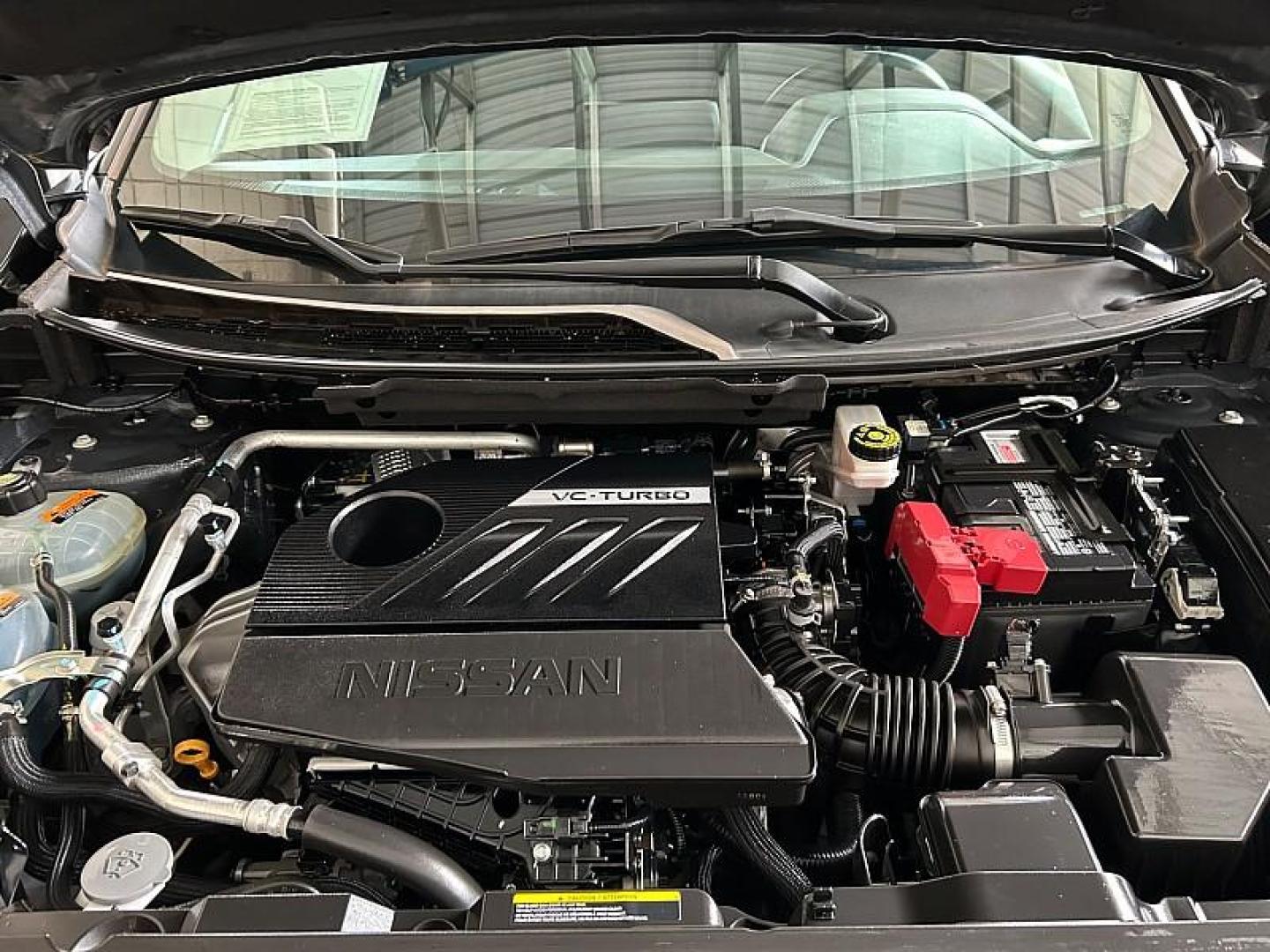 2024 BLACK Nissan Rogue (5N1BT3BA3RC) with an 3-Cyl Turbo 1.5 Liter engine, Automatic CVT transmission, located at 412 Auto Vista Drive, Palmdale, 93551, (661) 945-0620, 34.592636, -118.136681 - Photo#3