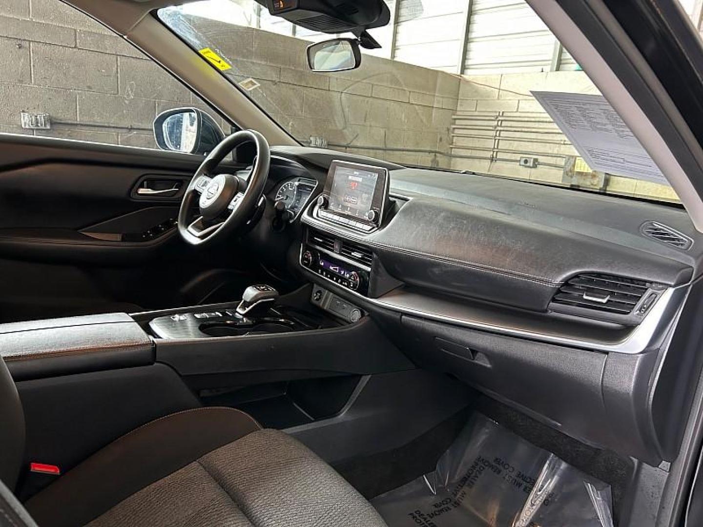 2024 BLACK Nissan Rogue (5N1BT3BA3RC) with an 3-Cyl Turbo 1.5 Liter engine, Automatic CVT transmission, located at 412 Auto Vista Drive, Palmdale, 93551, (661) 945-0620, 34.592636, -118.136681 - Photo#10