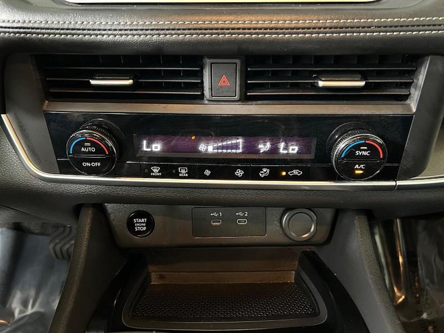 2024 BLACK Nissan Rogue (5N1BT3BA3RC) with an 3-Cyl Turbo 1.5 Liter engine, Automatic CVT transmission, located at 412 Auto Vista Drive, Palmdale, 93551, (661) 945-0620, 34.592636, -118.136681 - Photo#12