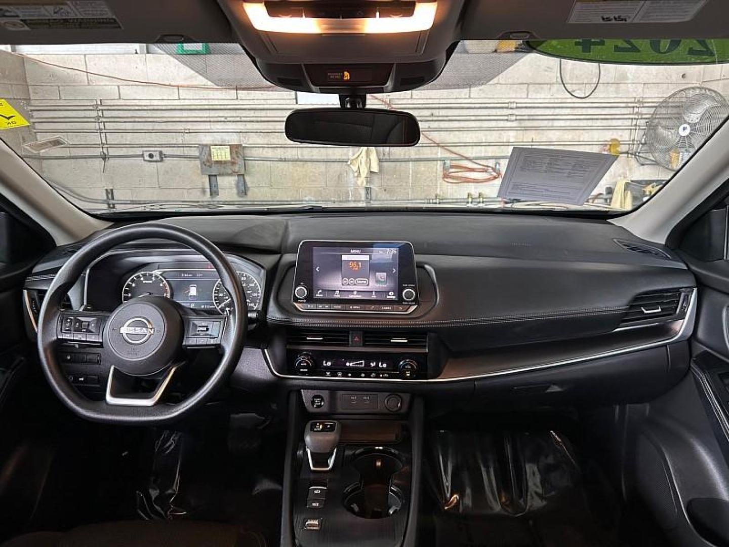 2024 BLACK Nissan Rogue (5N1BT3BA3RC) with an 3-Cyl Turbo 1.5 Liter engine, Automatic CVT transmission, located at 412 Auto Vista Drive, Palmdale, 93551, (661) 945-0620, 34.592636, -118.136681 - Photo#14