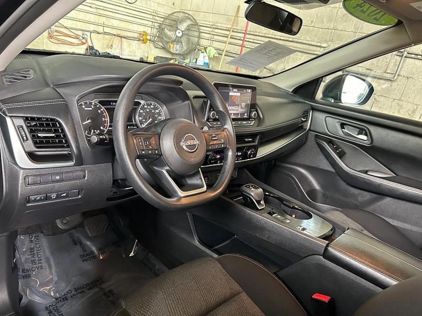 2024 BLACK Nissan Rogue (5N1BT3BA3RC) with an 3-Cyl Turbo 1.5 Liter engine, Automatic CVT transmission, located at 412 Auto Vista Drive, Palmdale, 93551, (661) 945-0620, 34.592636, -118.136681 - Photo#15