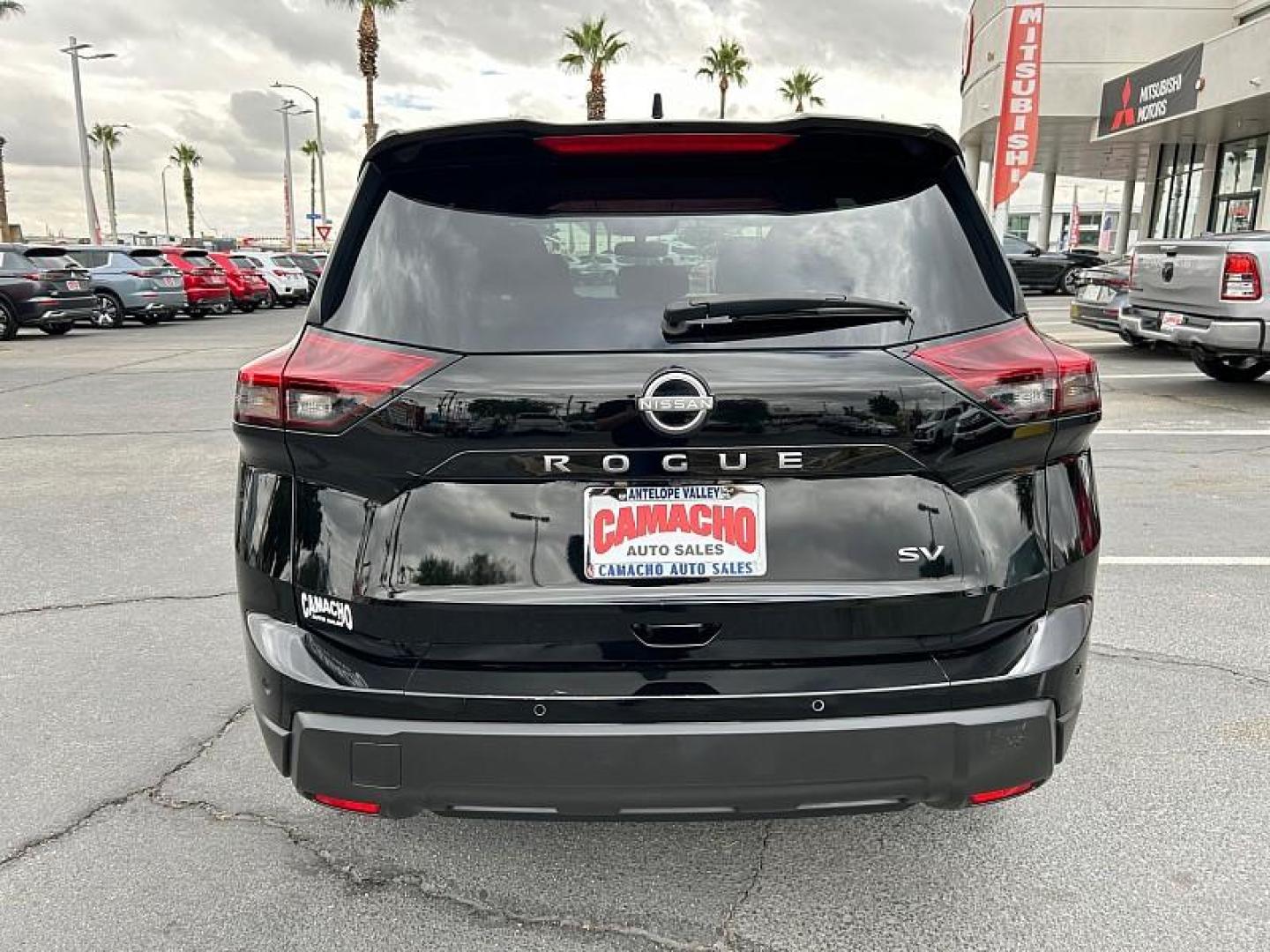 2024 BLACK Nissan Rogue (5N1BT3BA3RC) with an 3-Cyl Turbo 1.5 Liter engine, Automatic CVT transmission, located at 412 Auto Vista Drive, Palmdale, 93551, (661) 945-0620, 34.592636, -118.136681 - Photo#27