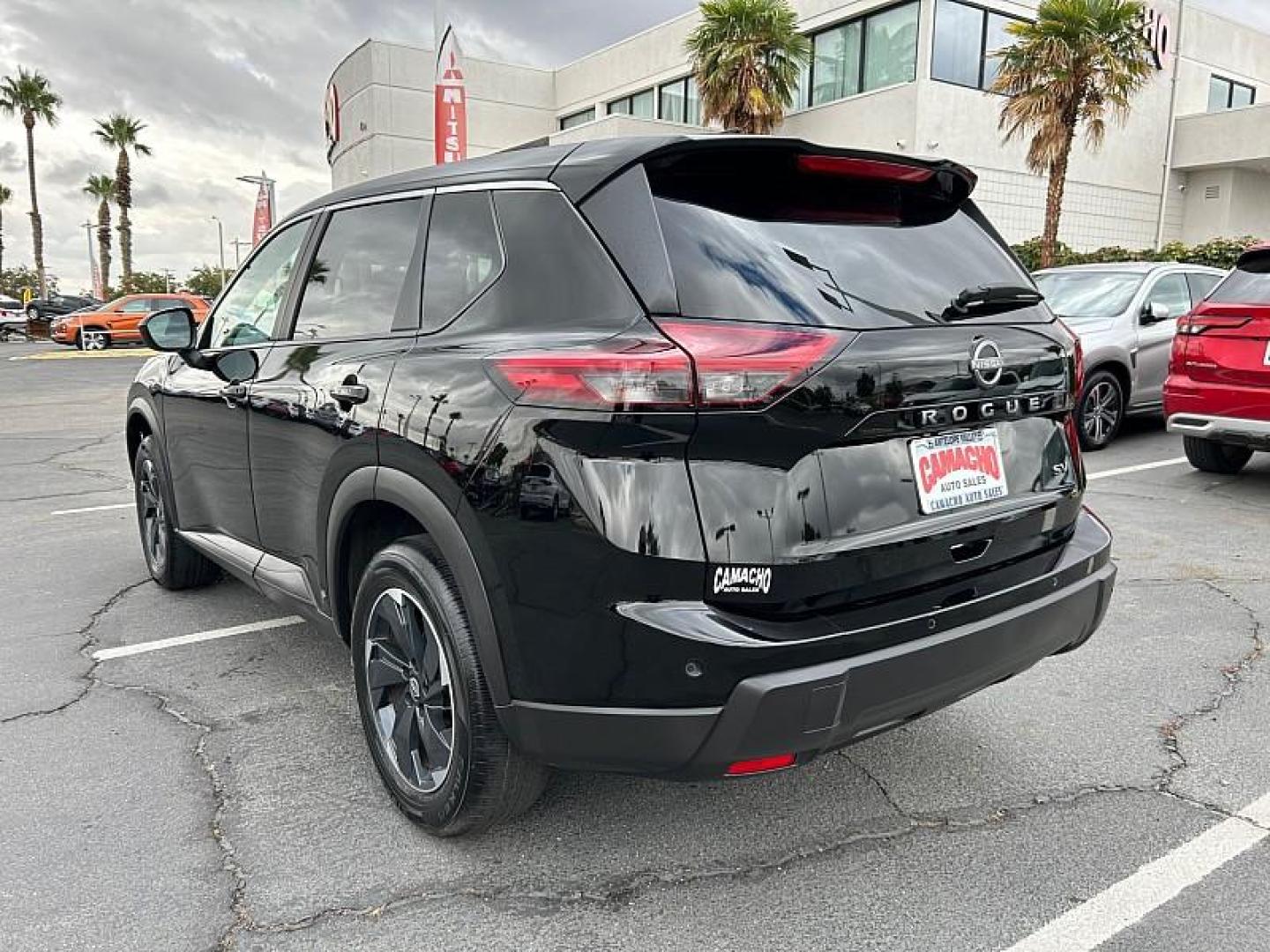2024 BLACK Nissan Rogue (5N1BT3BA3RC) with an 3-Cyl Turbo 1.5 Liter engine, Automatic CVT transmission, located at 412 Auto Vista Drive, Palmdale, 93551, (661) 945-0620, 34.592636, -118.136681 - Photo#28