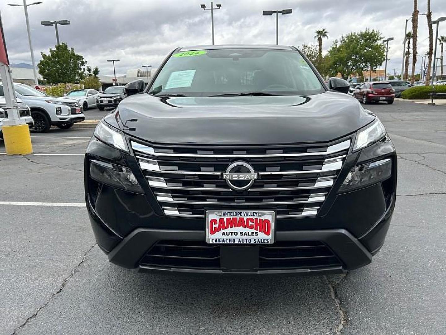 2024 BLACK Nissan Rogue (5N1BT3BA3RC) with an 3-Cyl Turbo 1.5 Liter engine, Automatic CVT transmission, located at 412 Auto Vista Drive, Palmdale, 93551, (661) 945-0620, 34.592636, -118.136681 - Photo#1