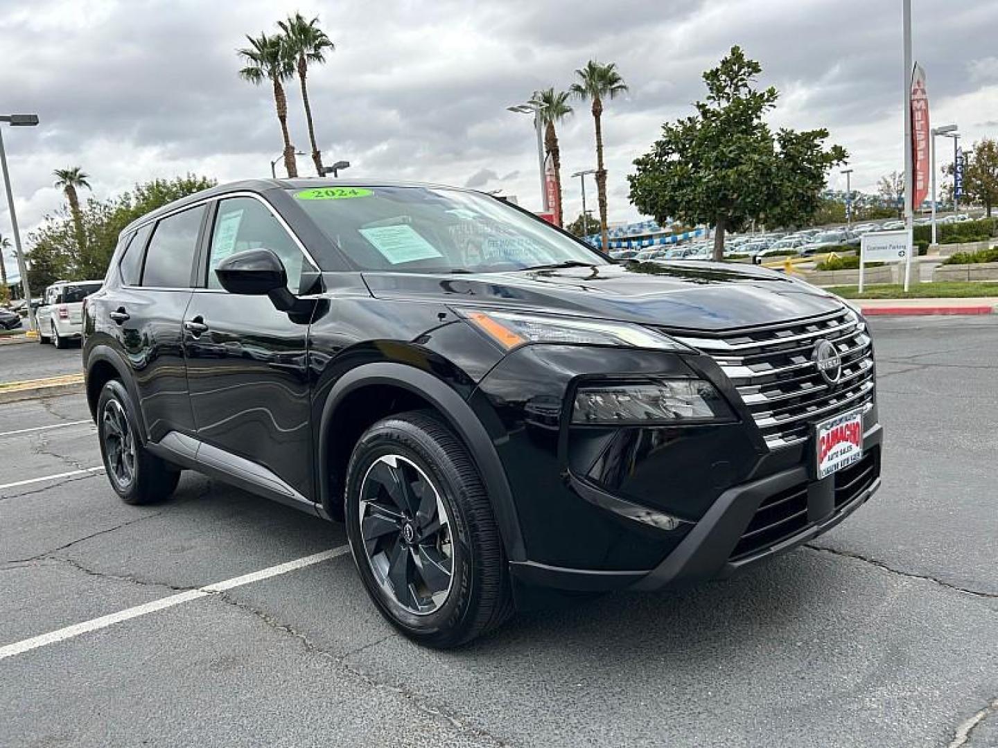 2024 BLACK Nissan Rogue (5N1BT3BA3RC) with an 3-Cyl Turbo 1.5 Liter engine, Automatic CVT transmission, located at 412 Auto Vista Drive, Palmdale, 93551, (661) 945-0620, 34.592636, -118.136681 - Photo#0