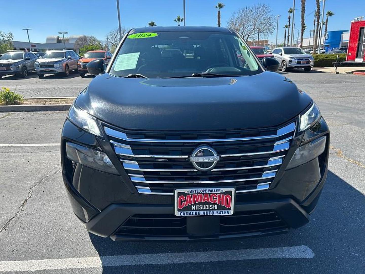 2024 BLACK Nissan Rogue (5N1BT3BA3RC) with an 3-Cyl Turbo 1.5 Liter engine, Automatic CVT transmission, located at 412 Auto Vista Drive, Palmdale, 93551, (661) 945-0620, 34.592636, -118.136681 - Photo#1