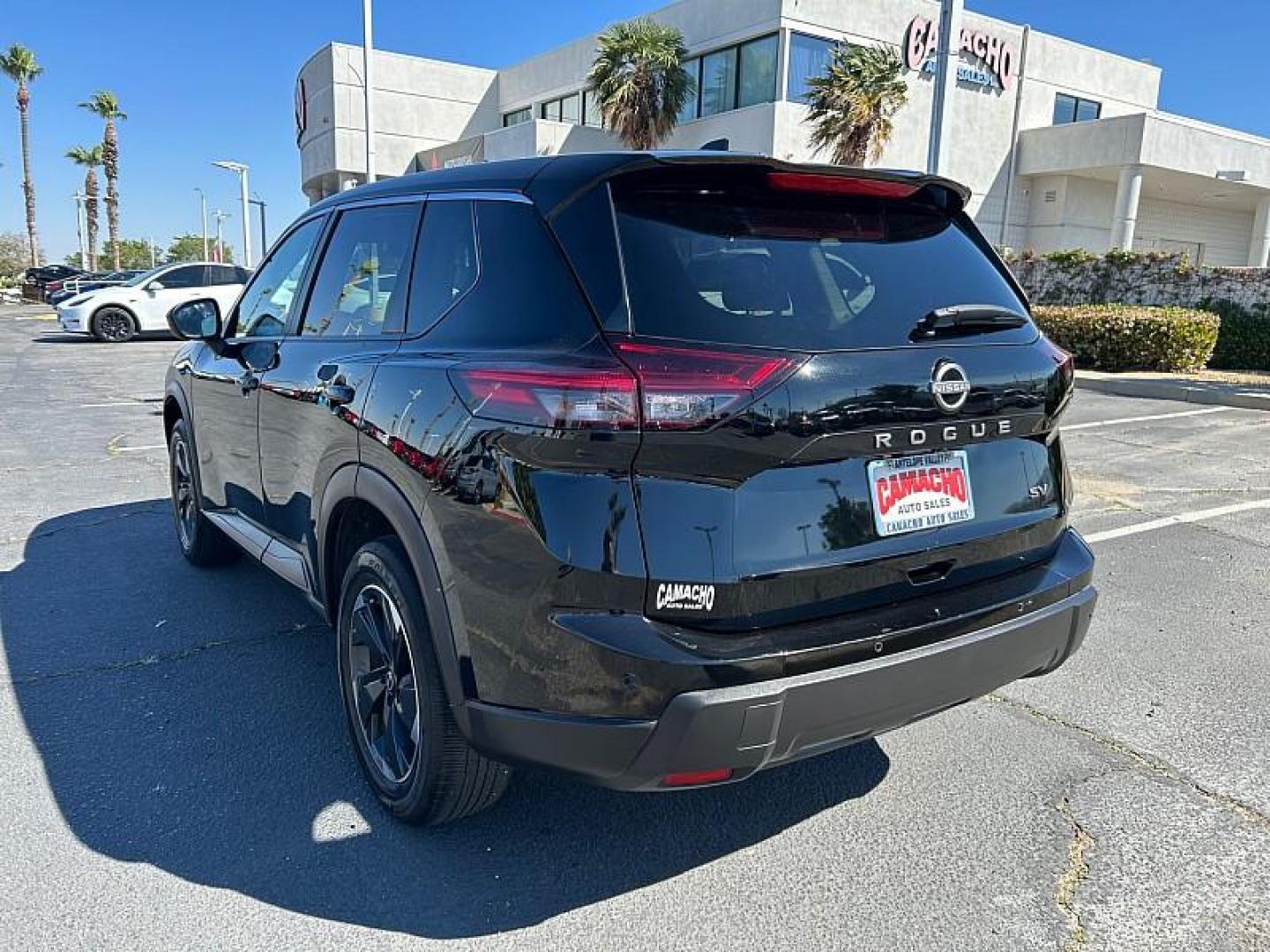 2024 BLACK Nissan Rogue (5N1BT3BA3RC) with an 3-Cyl Turbo 1.5 Liter engine, Automatic CVT transmission, located at 412 Auto Vista Drive, Palmdale, 93551, (661) 945-0620, 34.592636, -118.136681 - Photo#5