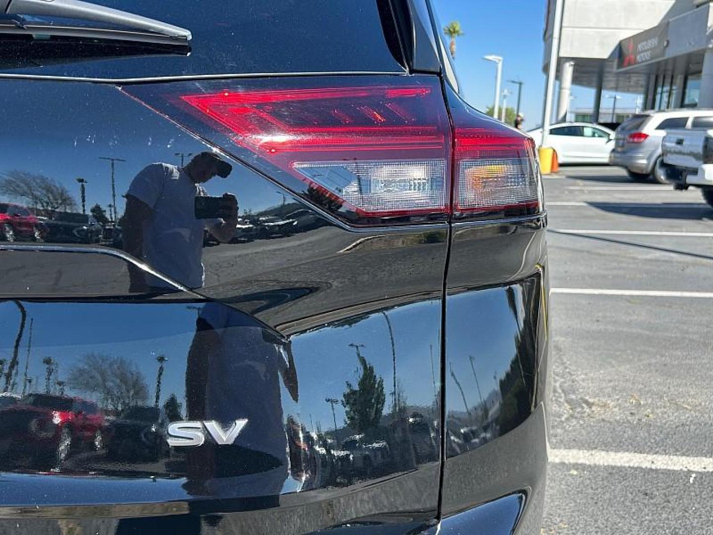 2024 BLACK Nissan Rogue (5N1BT3BA3RC) with an 3-Cyl Turbo 1.5 Liter engine, Automatic CVT transmission, located at 412 Auto Vista Drive, Palmdale, 93551, (661) 945-0620, 34.592636, -118.136681 - Photo#12