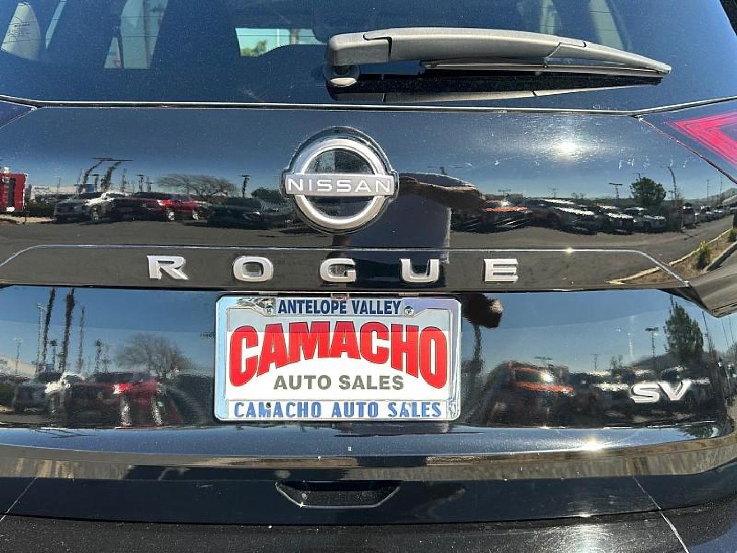 2024 BLACK Nissan Rogue (5N1BT3BA3RC) with an 3-Cyl Turbo 1.5 Liter engine, Automatic CVT transmission, located at 412 Auto Vista Drive, Palmdale, 93551, (661) 945-0620, 34.592636, -118.136681 - Photo#13