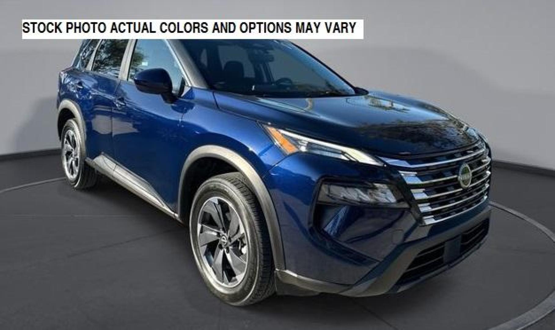 2024 BLUE Nissan Rogue (5N1BT3BA2RC) with an 3-Cyl Turbo 1.5 Liter engine, Automatic CVT transmission, located at 412 Auto Vista Drive, Palmdale, 93551, (661) 945-0620, 34.592636, -118.136681 - Photo#2