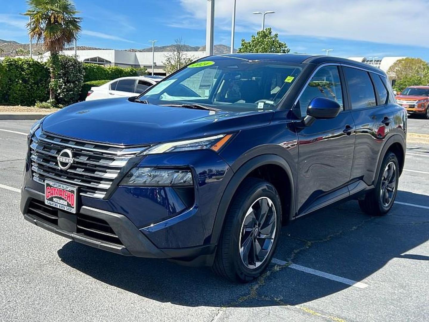 2024 BLUE Nissan Rogue (5N1BT3BA2RC) with an 3-Cyl Turbo 1.5 Liter engine, Automatic CVT transmission, located at 412 Auto Vista Drive, Palmdale, 93551, (661) 945-0620, 34.592636, -118.136681 - Photo#1