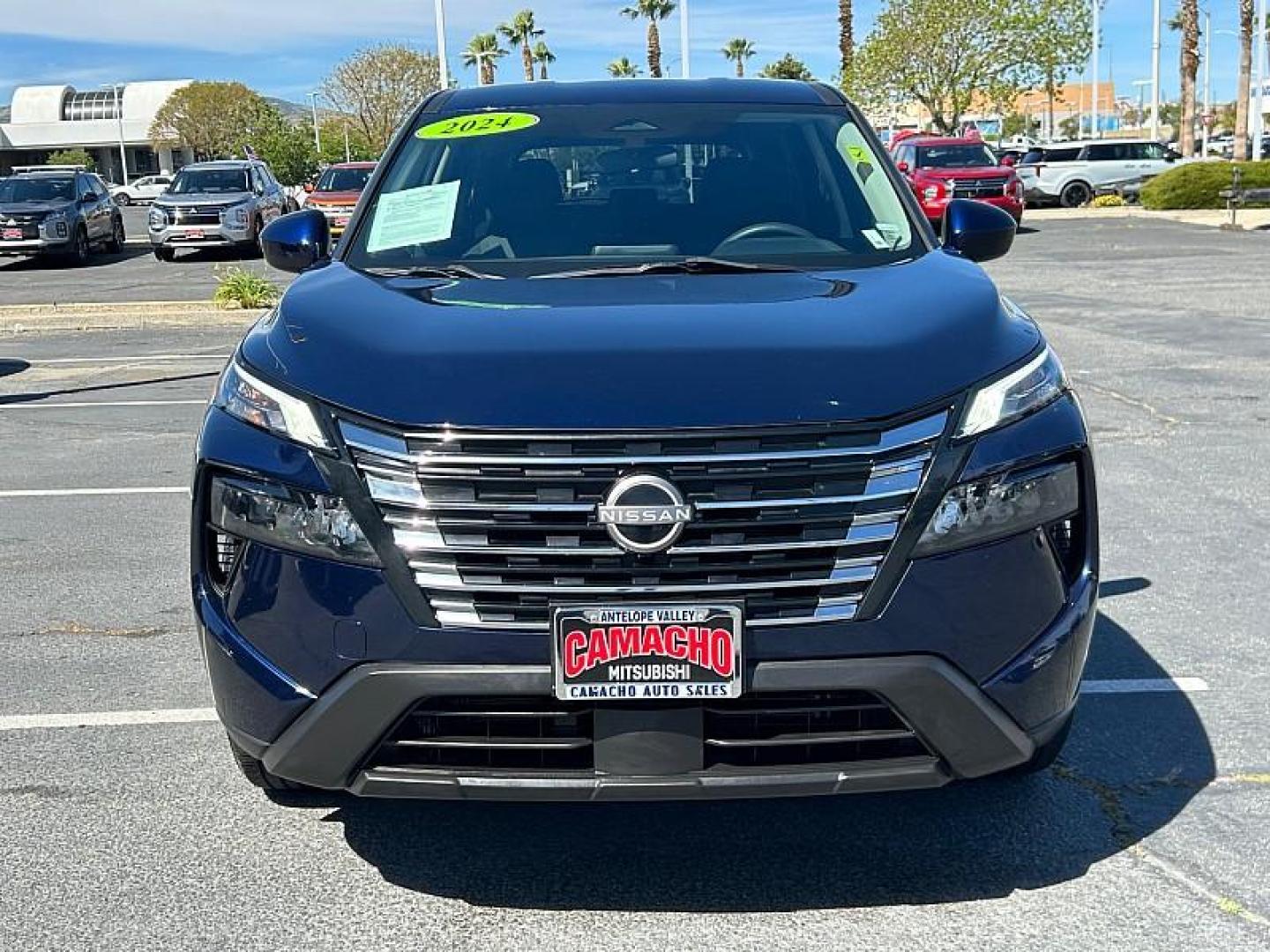 2024 BLUE Nissan Rogue (5N1BT3BA2RC) with an 3-Cyl Turbo 1.5 Liter engine, Automatic CVT transmission, located at 412 Auto Vista Drive, Palmdale, 93551, (661) 945-0620, 34.592636, -118.136681 - Photo#3