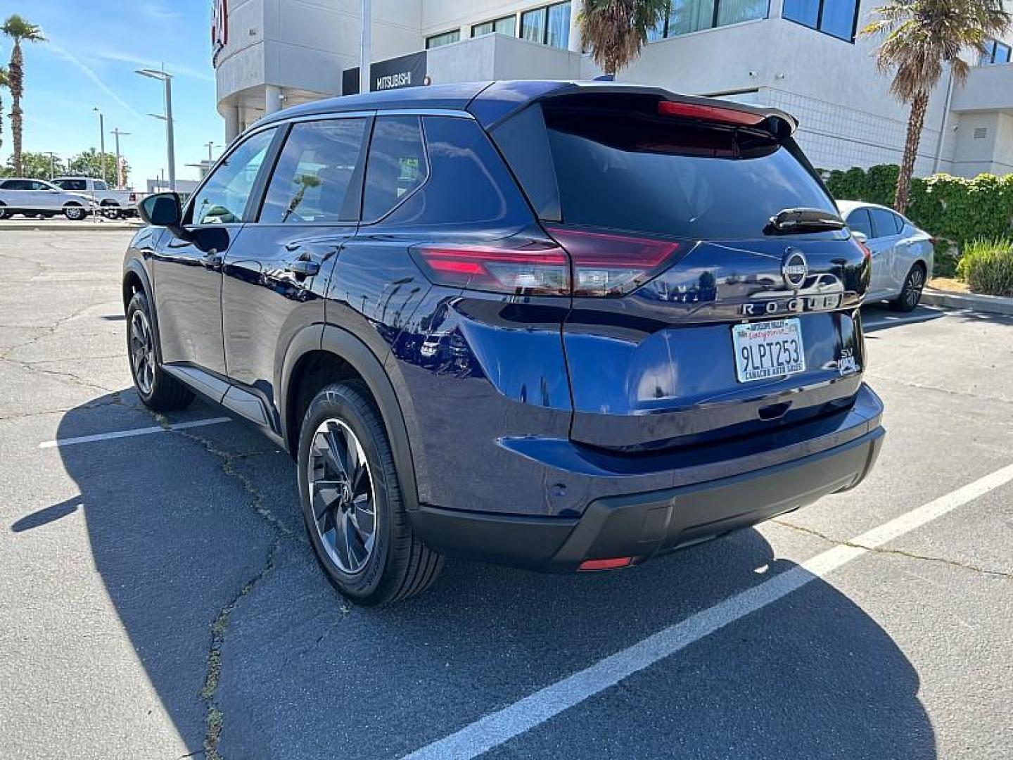 2024 BLUE Nissan Rogue (5N1BT3BA2RC) with an 3-Cyl Turbo 1.5 Liter engine, Automatic CVT transmission, located at 412 Auto Vista Drive, Palmdale, 93551, (661) 945-0620, 34.592636, -118.136681 - Photo#7