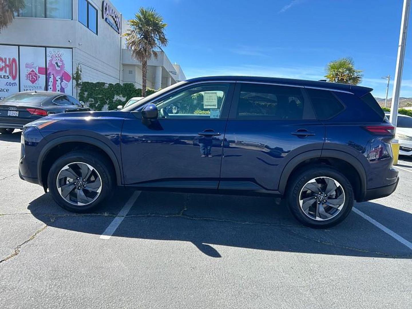 2024 BLUE Nissan Rogue (5N1BT3BA2RC) with an 3-Cyl Turbo 1.5 Liter engine, Automatic CVT transmission, located at 412 Auto Vista Drive, Palmdale, 93551, (661) 945-0620, 34.592636, -118.136681 - Photo#8