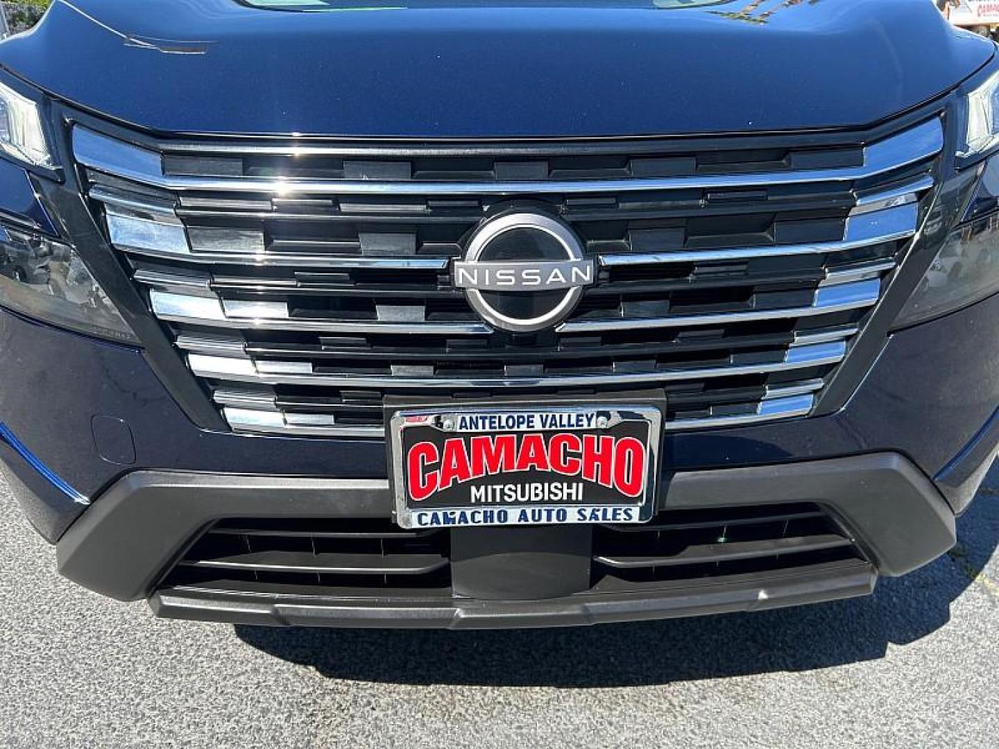 2024 BLUE Nissan Rogue (5N1BT3BA2RC) with an 3-Cyl Turbo 1.5 Liter engine, Automatic CVT transmission, located at 412 Auto Vista Drive, Palmdale, 93551, (661) 945-0620, 34.592636, -118.136681 - Photo#9