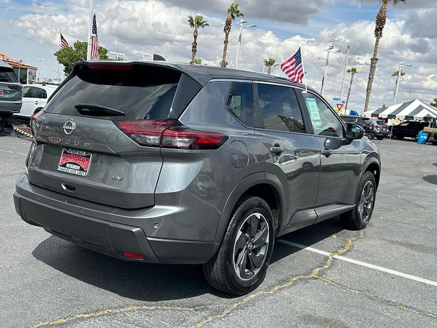 2024 GRAY Nissan Rogue (5N1BT3BA8RC) with an 3-Cyl Turbo 1.5 Liter engine, Automatic CVT transmission, located at 412 Auto Vista Drive, Palmdale, 93551, (661) 945-0620, 34.592636, -118.136681 - Photo#6
