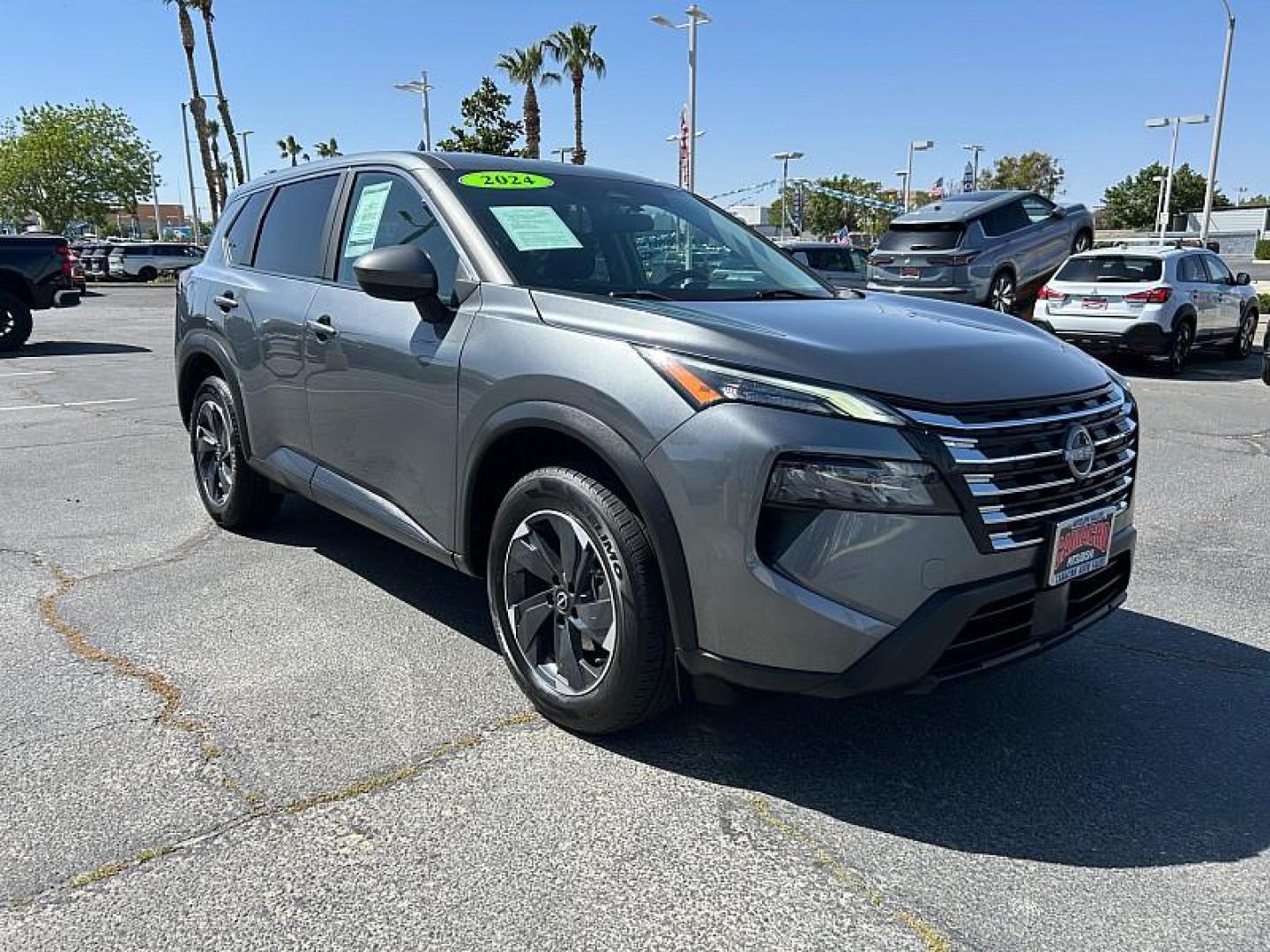 2024 GRAY Nissan Rogue (5N1BT3BBXRC) with an 3-Cyl Turbo 1.5 Liter engine, Automatic CVT transmission, located at 412 Auto Vista Drive, Palmdale, 93551, (661) 945-0620, 34.592636, -118.136681 - Photo#0