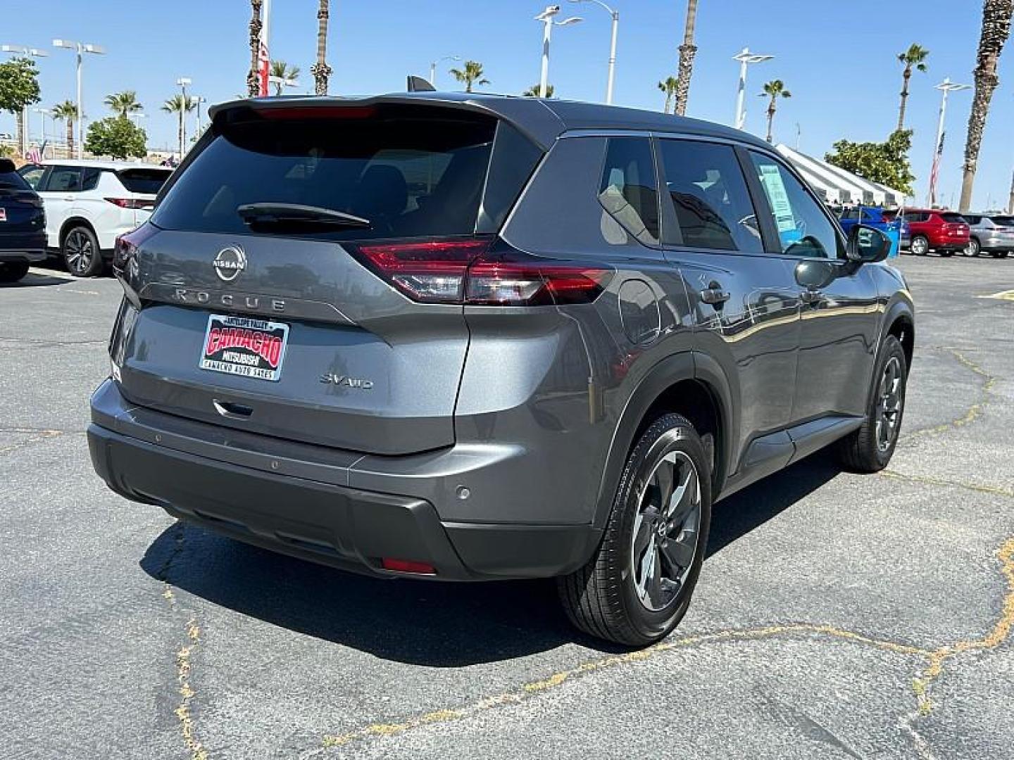 2024 GRAY Nissan Rogue (5N1BT3BBXRC) with an 3-Cyl Turbo 1.5 Liter engine, Automatic CVT transmission, located at 412 Auto Vista Drive, Palmdale, 93551, (661) 945-0620, 34.592636, -118.136681 - Photo#2