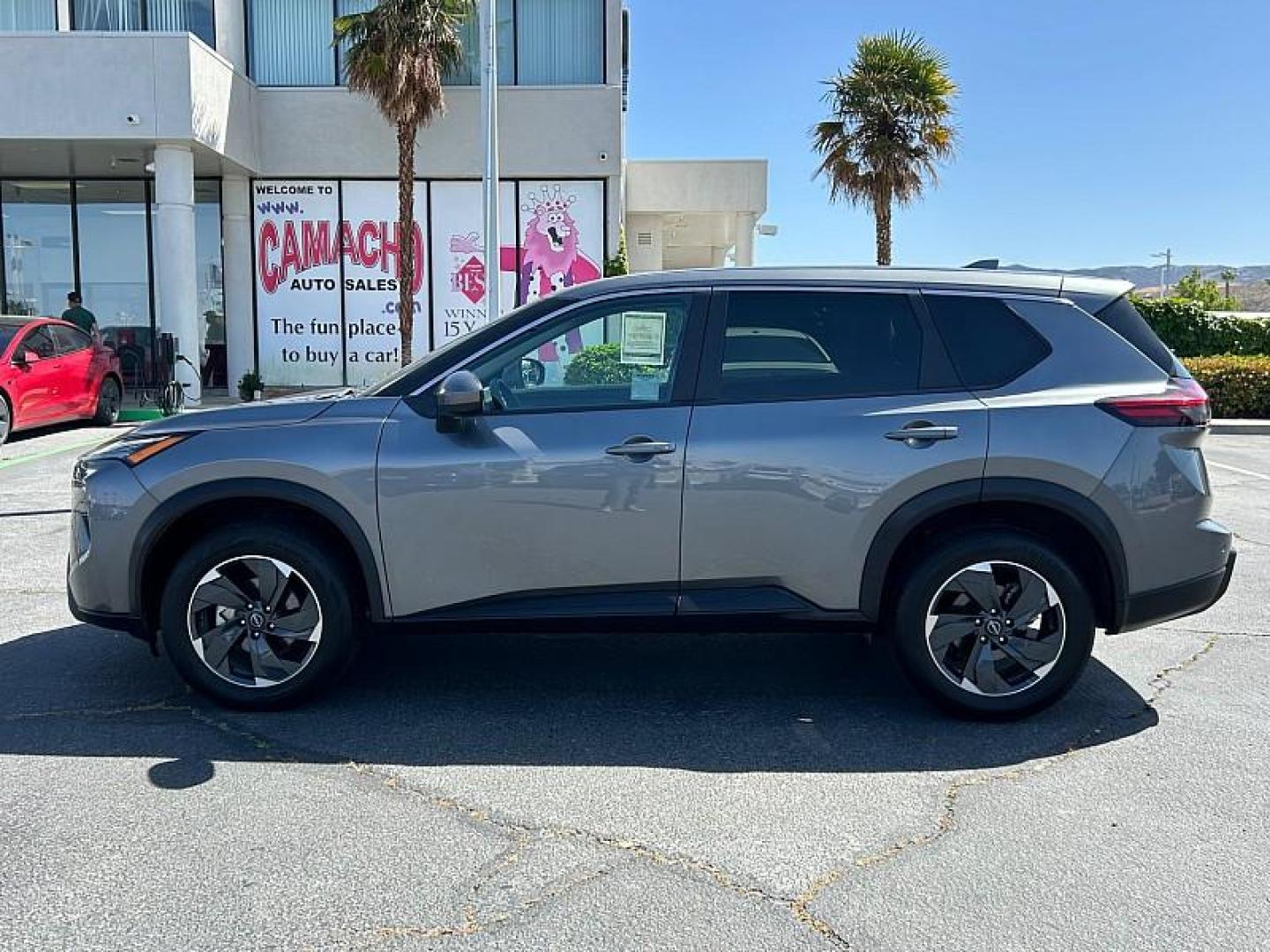 2024 GRAY Nissan Rogue (5N1BT3BBXRC) with an 3-Cyl Turbo 1.5 Liter engine, Automatic CVT transmission, located at 412 Auto Vista Drive, Palmdale, 93551, (661) 945-0620, 34.592636, -118.136681 - Photo#5