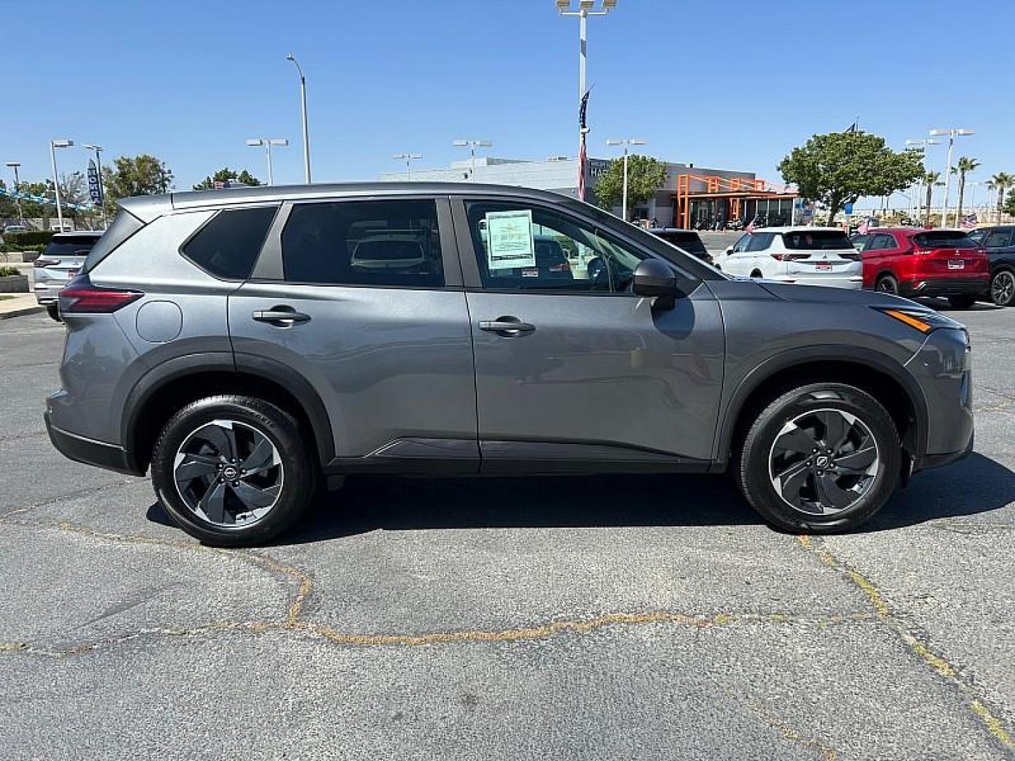 2024 GRAY Nissan Rogue (5N1BT3BBXRC) with an 3-Cyl Turbo 1.5 Liter engine, Automatic CVT transmission, located at 412 Auto Vista Drive, Palmdale, 93551, (661) 945-0620, 34.592636, -118.136681 - Photo#7