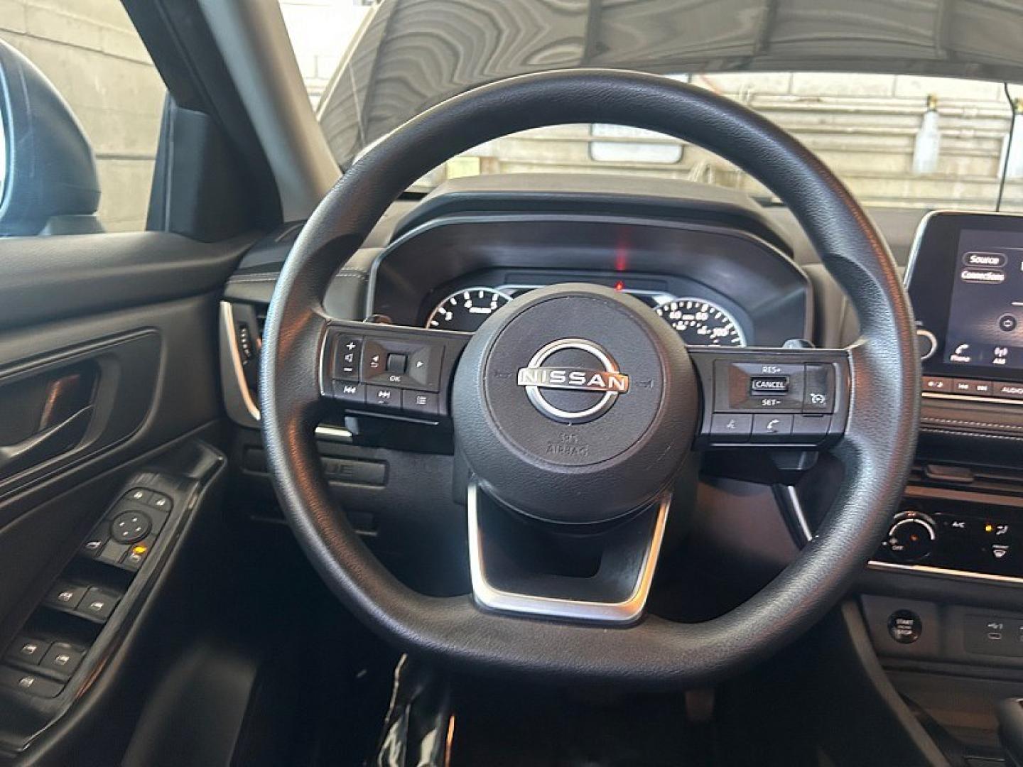 2024 BLACK Nissan Rogue (5N1BT3AA2RC) with an 3-Cyl Turbo 1.5 Liter engine, Automatic CVT transmission, located at 412 Auto Vista Drive, Palmdale, 93551, (661) 945-0620, 34.592636, -118.136681 - Photo#12