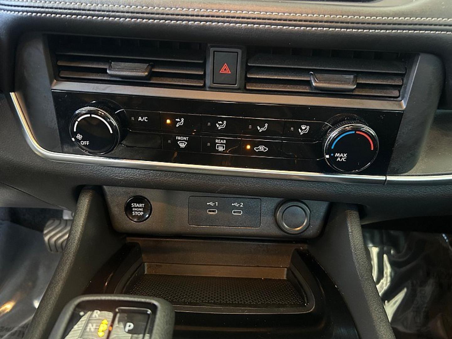 2024 BLACK Nissan Rogue (5N1BT3AA2RC) with an 3-Cyl Turbo 1.5 Liter engine, Automatic CVT transmission, located at 412 Auto Vista Drive, Palmdale, 93551, (661) 945-0620, 34.592636, -118.136681 - Photo#18