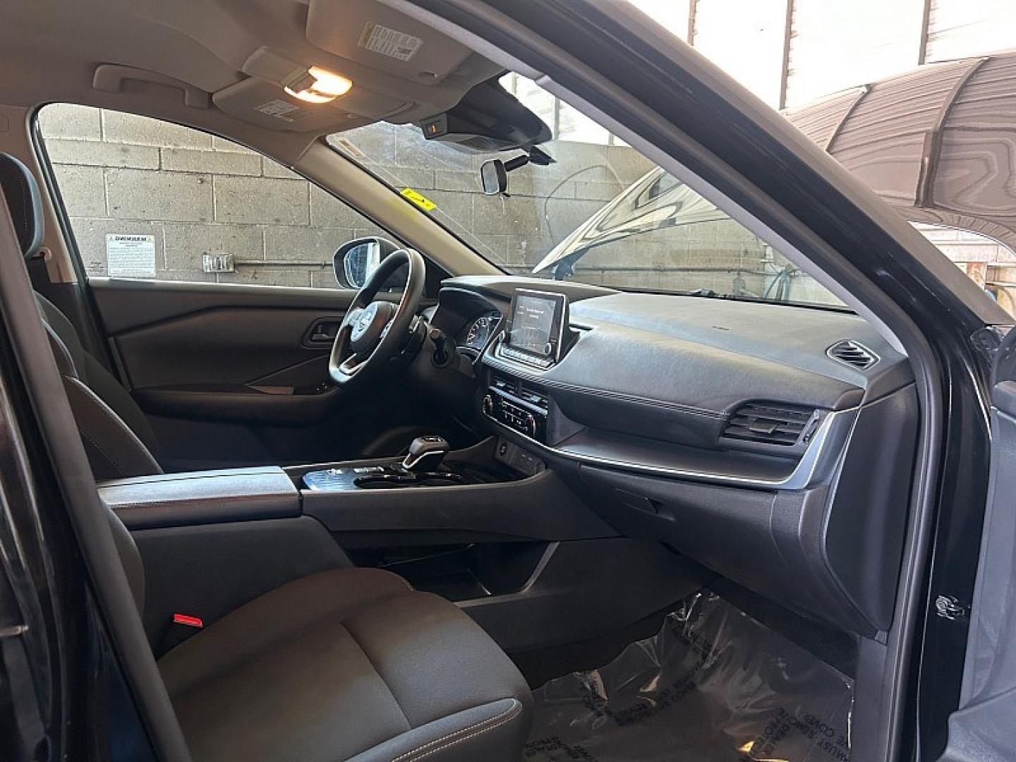 2024 BLACK Nissan Rogue (5N1BT3AA2RC) with an 3-Cyl Turbo 1.5 Liter engine, Automatic CVT transmission, located at 412 Auto Vista Drive, Palmdale, 93551, (661) 945-0620, 34.592636, -118.136681 - Photo#22