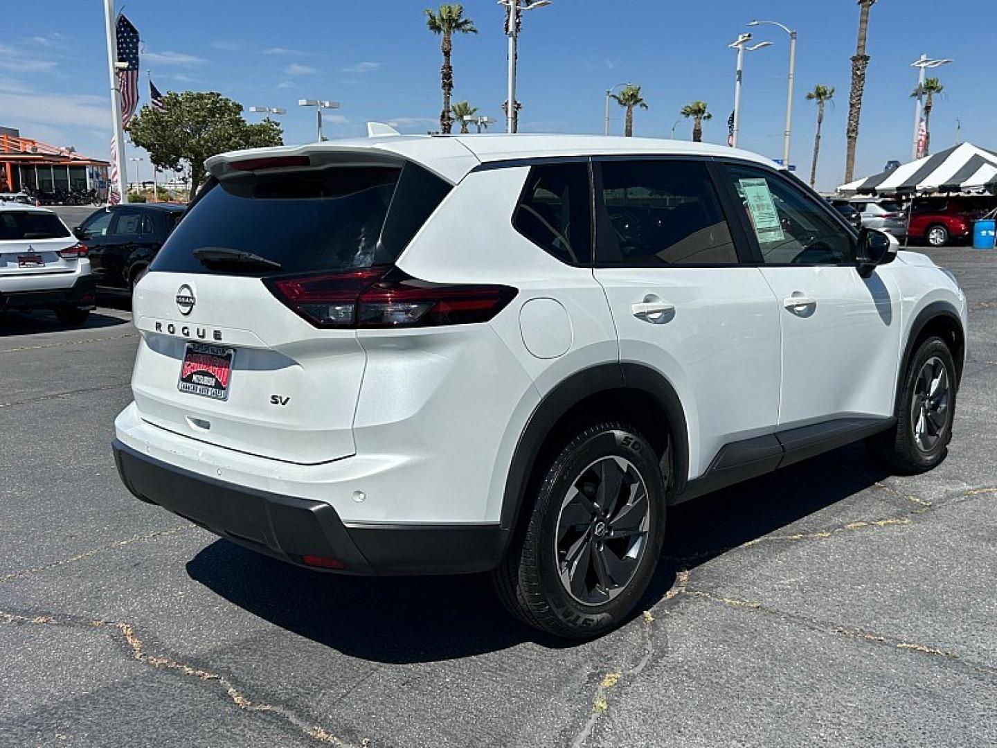 2024 WHITE Nissan Rogue (5N1BT3BA9RC) with an 3-Cyl Turbo 1.5 Liter engine, Automatic CVT transmission, located at 412 Auto Vista Drive, Palmdale, 93551, (661) 945-0620, 34.592636, -118.136681 - Photo#8
