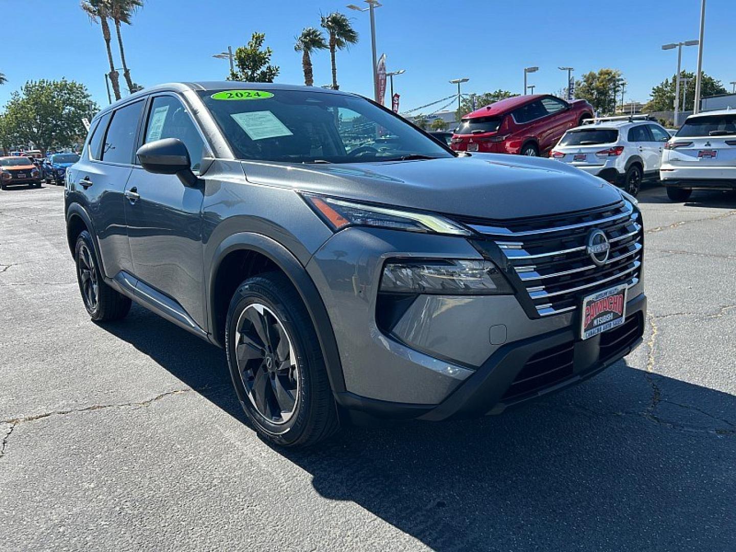 2024 GRAY Nissan Rogue (5N1BT3BA3RC) with an 3-Cyl Turbo 1.5 Liter engine, Automatic CVT transmission, located at 412 Auto Vista Drive, Palmdale, 93551, (661) 945-0620, 34.592636, -118.136681 - Photo#0
