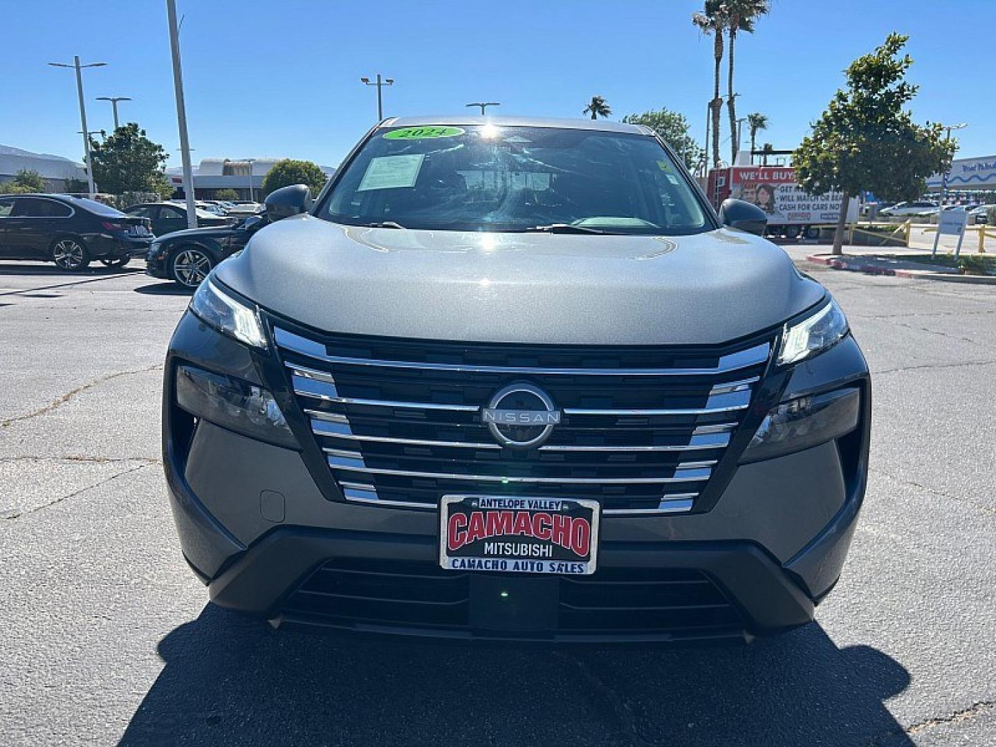 2024 GRAY Nissan Rogue (5N1BT3BA3RC) with an 3-Cyl Turbo 1.5 Liter engine, Automatic CVT transmission, located at 412 Auto Vista Drive, Palmdale, 93551, (661) 945-0620, 34.592636, -118.136681 - Photo#1