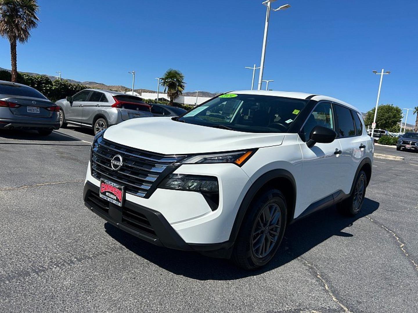 2024 White Nissan Rogue (5N1BT3AA4RC) with an 3-Cyl Turbo 1.5 Liter engine, Automatic CVT transmission, located at 412 Auto Vista Drive, Palmdale, 93551, (661) 945-0620, 34.592636, -118.136681- Photo#6