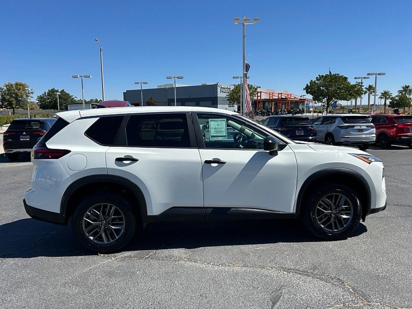 2024 White Nissan Rogue (5N1BT3AA4RC) with an 3-Cyl Turbo 1.5 Liter engine, Automatic CVT transmission, located at 412 Auto Vista Drive, Palmdale, 93551, (661) 945-0620, 34.592636, -118.136681- Photo#7