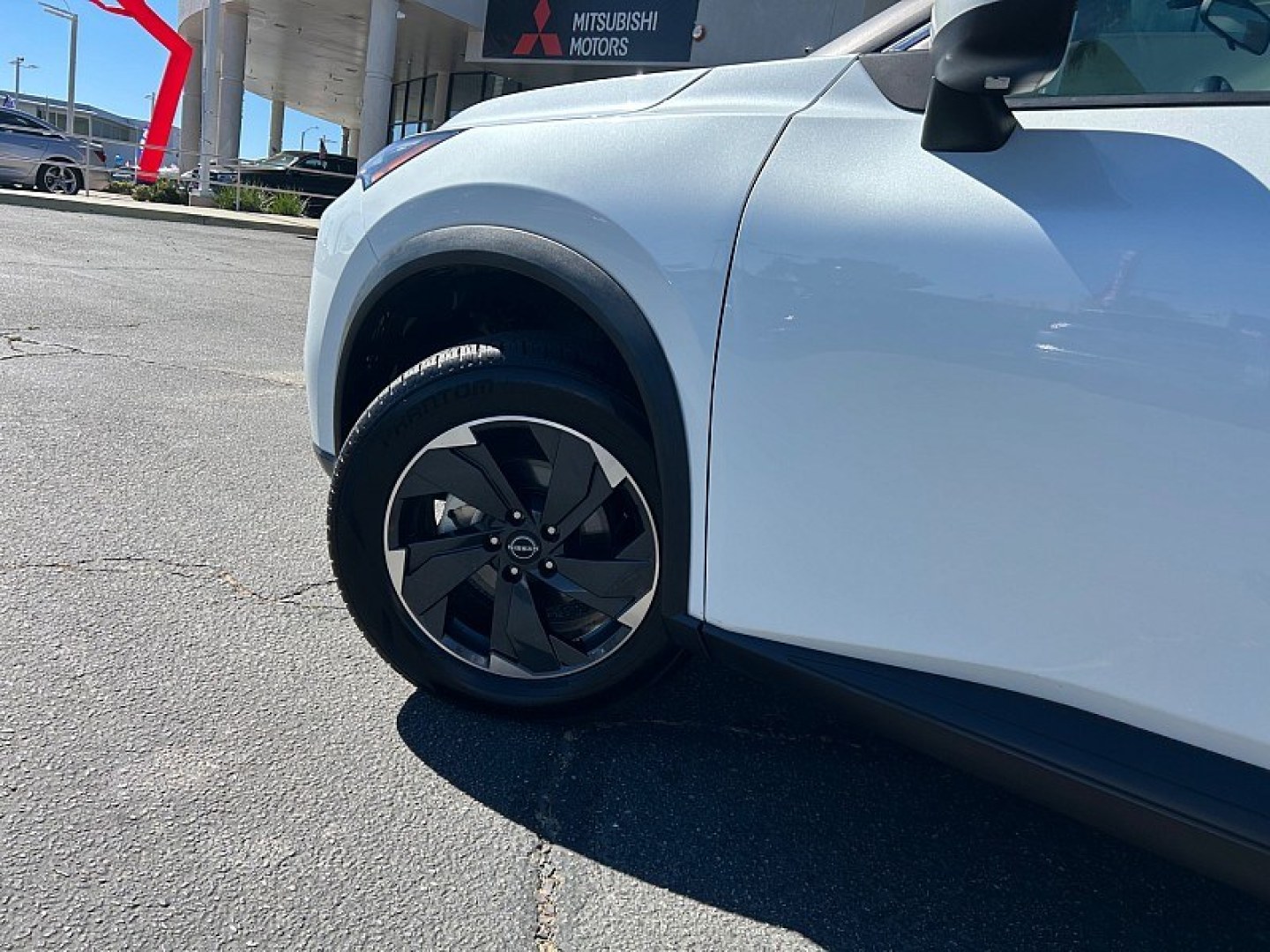 2024 White Nissan Rogue (5N1BT3BA5RC) with an 3-Cyl Turbo 1.5 Liter engine, Automatic CVT transmission, located at 412 Auto Vista Drive, Palmdale, 93551, (661) 945-0620, 34.592636, -118.136681- Photo#8