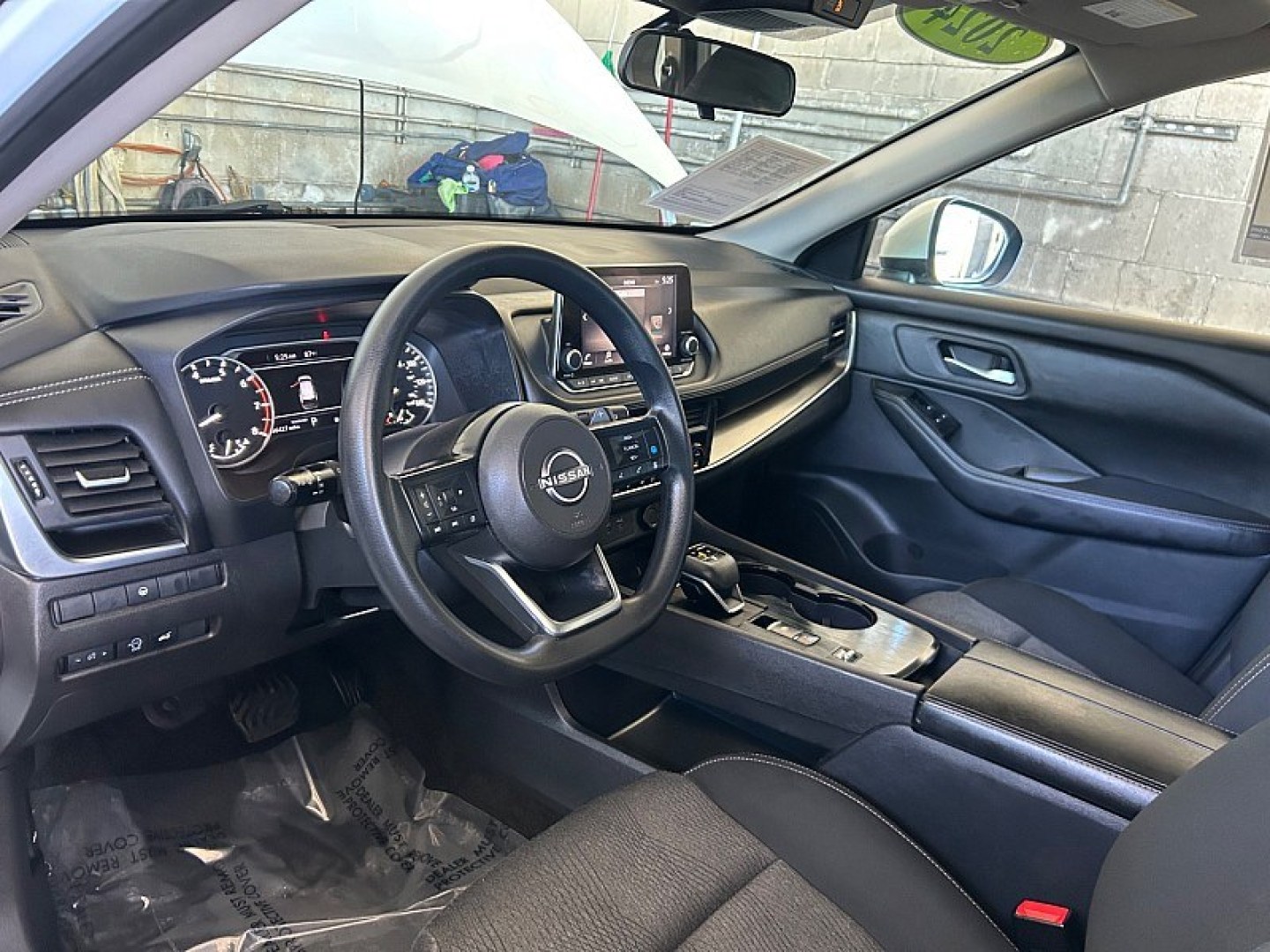2024 White Nissan Rogue (5N1BT3BA5RC) with an 3-Cyl Turbo 1.5 Liter engine, Automatic CVT transmission, located at 412 Auto Vista Drive, Palmdale, 93551, (661) 945-0620, 34.592636, -118.136681- Photo#17