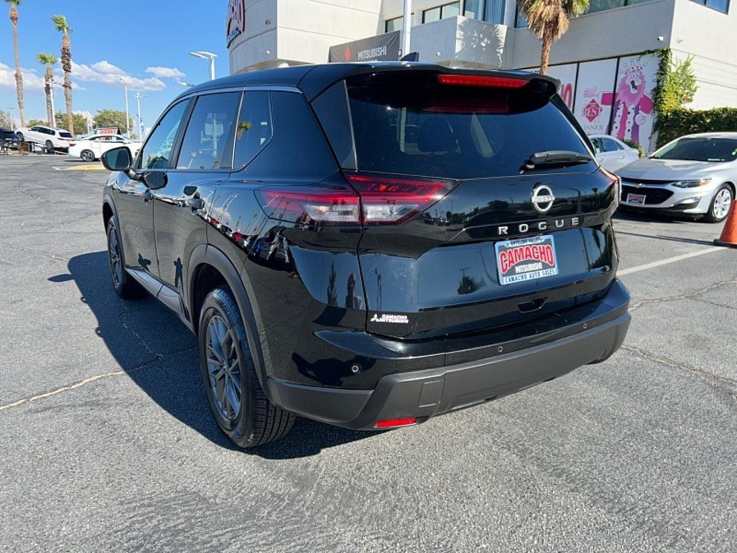 2024 Black Nissan Rogue (5N1BT3AA8RC) with an 3-Cyl Turbo 1.5 Liter engine, Automatic CVT transmission, located at 412 Auto Vista Drive, Palmdale, 93551, (661) 945-0620, 34.592636, -118.136681- Photo#8