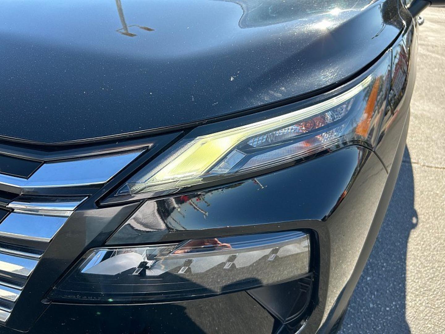2024 Black Nissan Rogue (5N1BT3AA8RC) with an 3-Cyl Turbo 1.5 Liter engine, Automatic CVT transmission, located at 412 Auto Vista Drive, Palmdale, 93551, (661) 945-0620, 34.592636, -118.136681- Photo#9