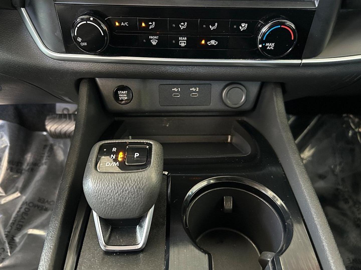 2024 Black Nissan Rogue (5N1BT3AA8RC) with an 3-Cyl Turbo 1.5 Liter engine, Automatic CVT transmission, located at 412 Auto Vista Drive, Palmdale, 93551, (661) 945-0620, 34.592636, -118.136681- Photo#23