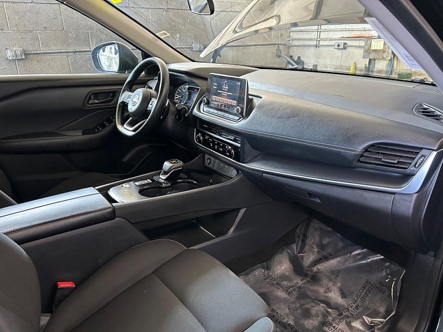 2024 Black Nissan Rogue (5N1BT3AA8RC) with an 3-Cyl Turbo 1.5 Liter engine, Automatic CVT transmission, located at 412 Auto Vista Drive, Palmdale, 93551, (661) 945-0620, 34.592636, -118.136681- Photo#29