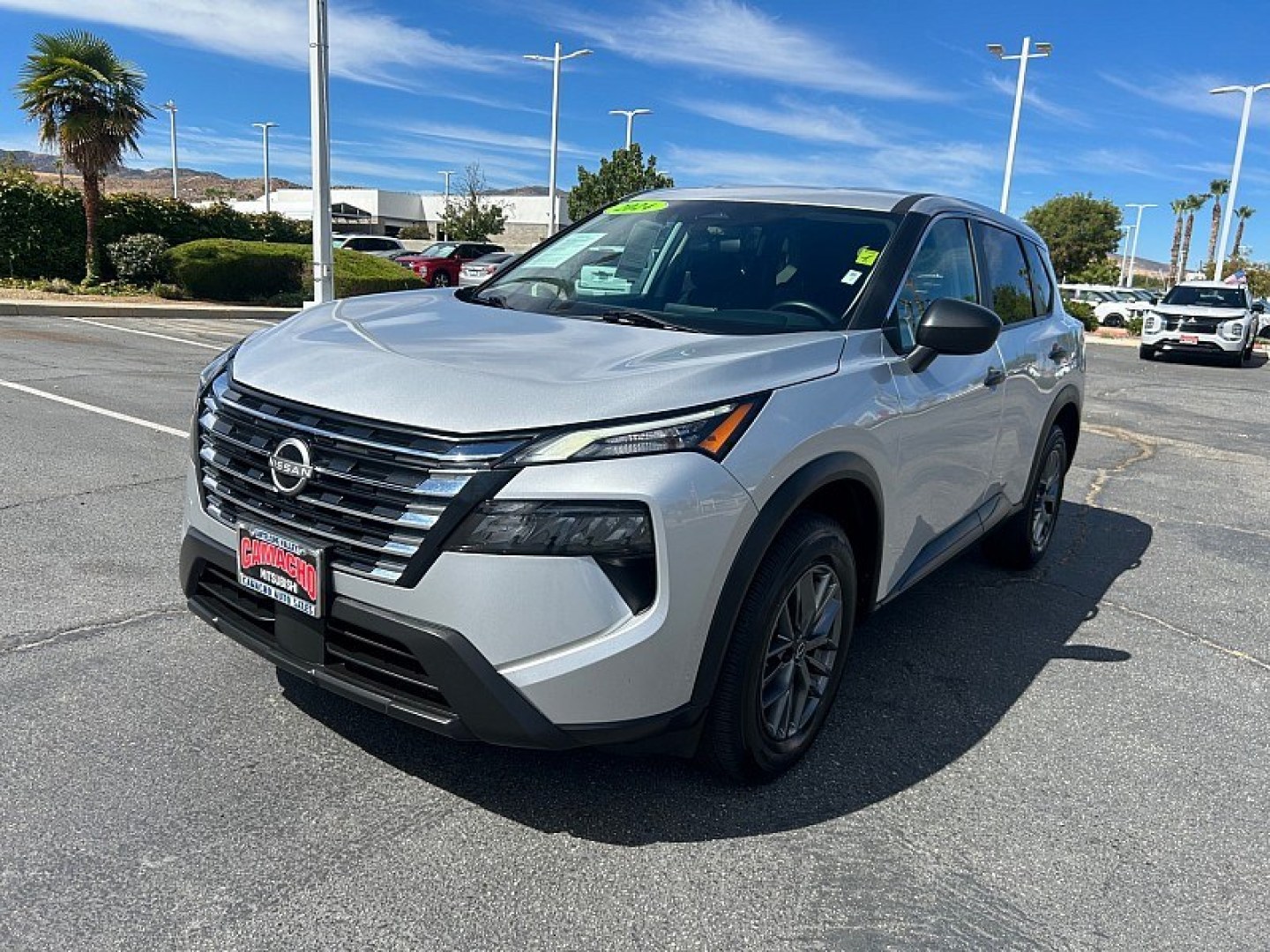 2024 Silver Nissan Rogue (5N1BT3AA0RC) with an 3-Cyl Turbo 1.5 Liter engine, Automatic CVT transmission, located at 412 Auto Vista Drive, Palmdale, 93551, (661) 945-0620, 34.592636, -118.136681- Photo#1