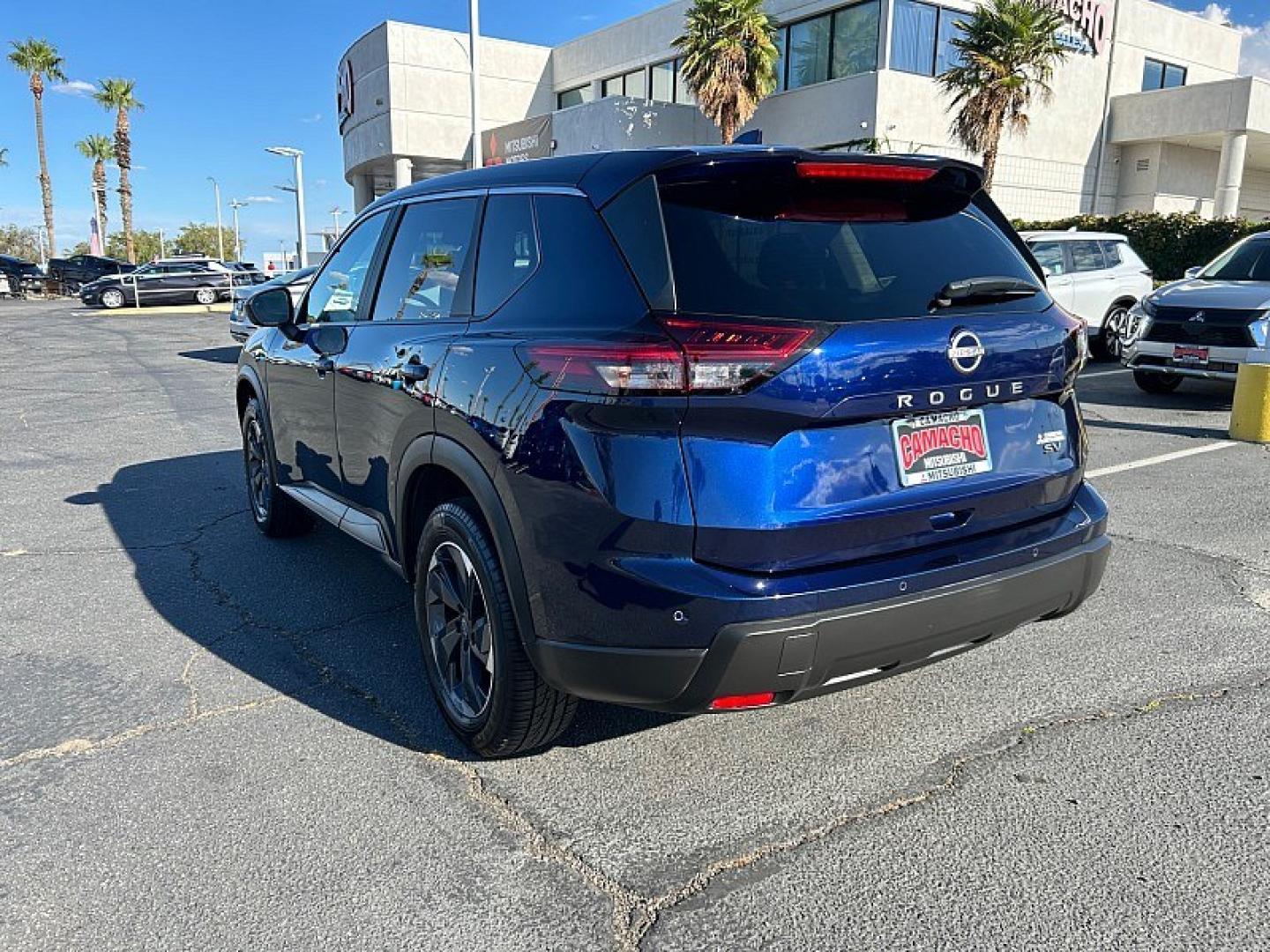 2024 Blue Nissan Rogue (5N1BT3BA5RC) with an 3-Cyl Turbo 1.5 Liter engine, Automatic CVT transmission, located at 412 Auto Vista Drive, Palmdale, 93551, (661) 945-0620, 34.592636, -118.136681- Photo#6