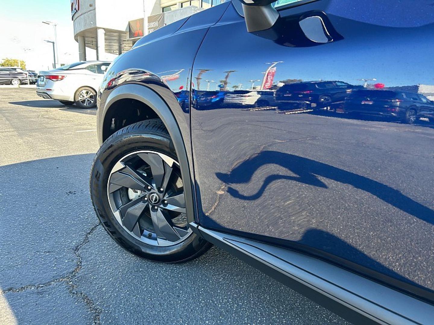 2024 Blue Nissan Rogue (5N1BT3BA5RC) with an 3-Cyl Turbo 1.5 Liter engine, Automatic CVT transmission, located at 412 Auto Vista Drive, Palmdale, 93551, (661) 945-0620, 34.592636, -118.136681- Photo#14