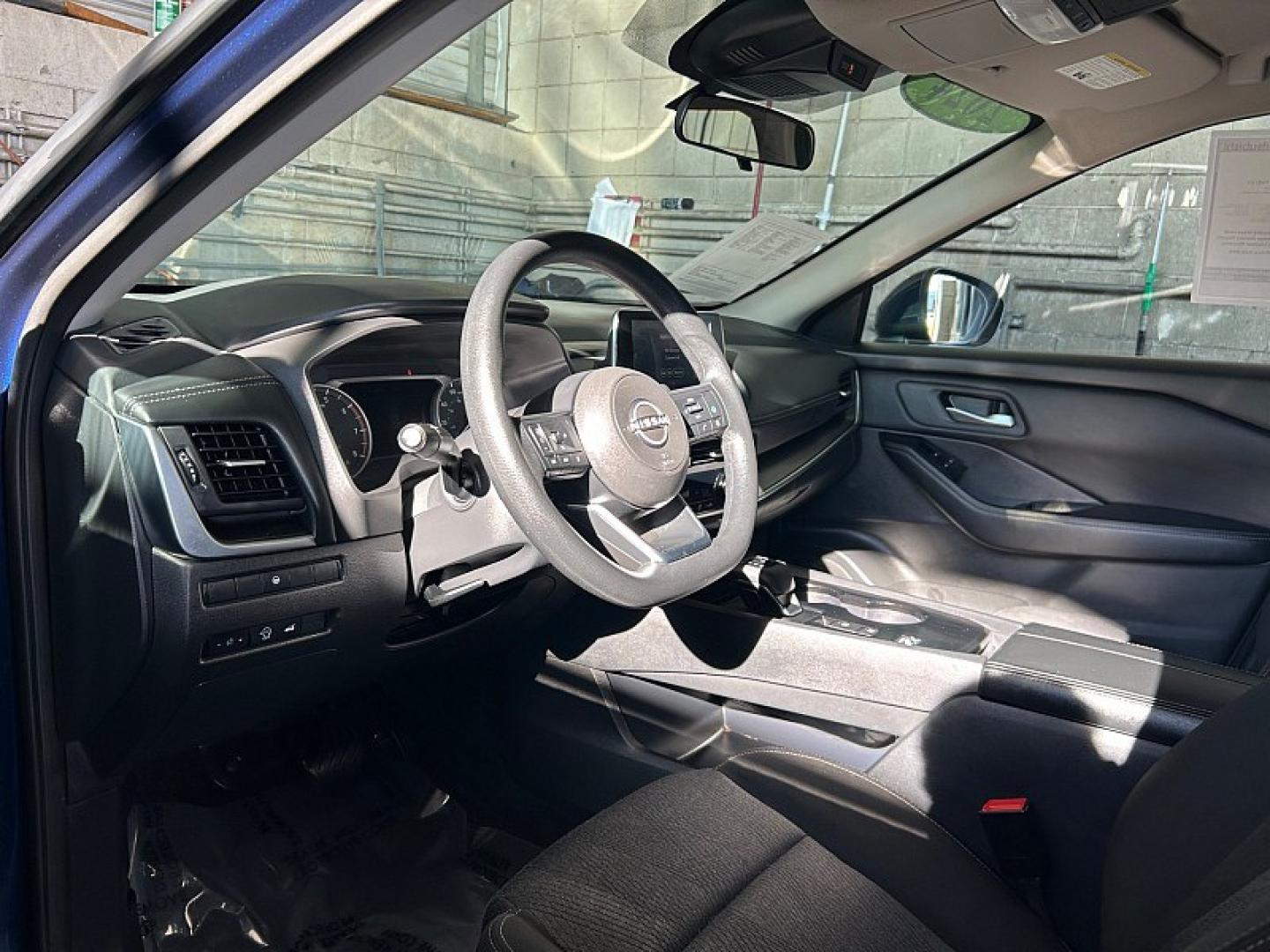 2024 Blue Nissan Rogue (5N1BT3BA5RC) with an 3-Cyl Turbo 1.5 Liter engine, Automatic CVT transmission, located at 412 Auto Vista Drive, Palmdale, 93551, (661) 945-0620, 34.592636, -118.136681- Photo#17