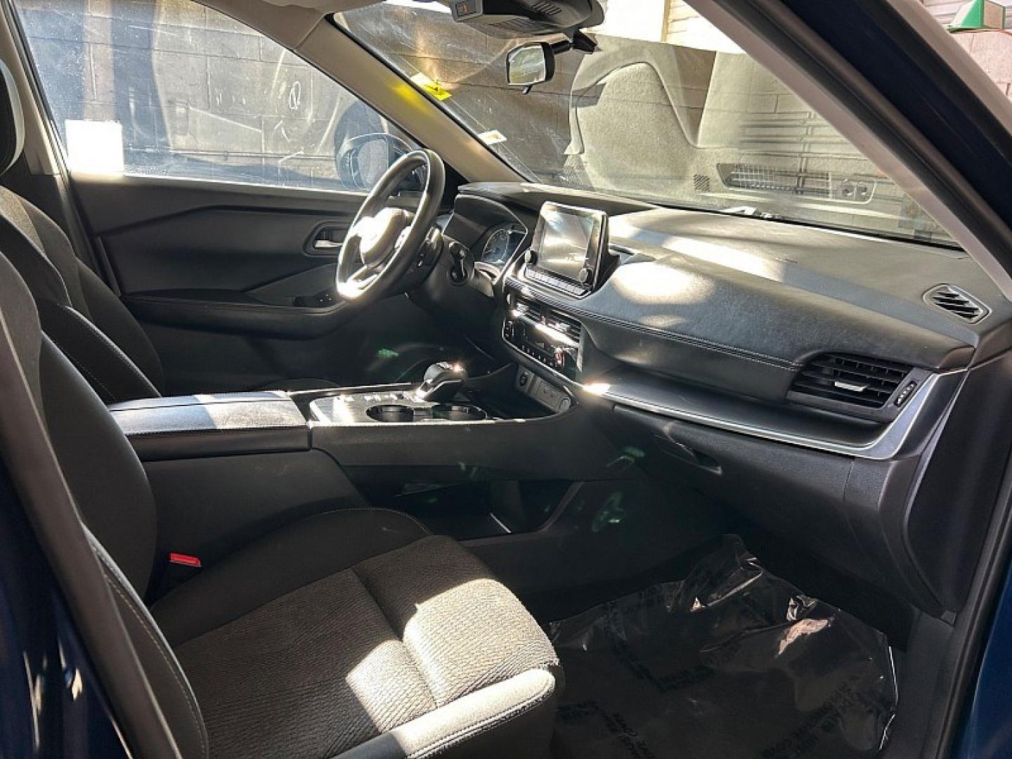 2024 Blue Nissan Rogue (5N1BT3BA5RC) with an 3-Cyl Turbo 1.5 Liter engine, Automatic CVT transmission, located at 412 Auto Vista Drive, Palmdale, 93551, (661) 945-0620, 34.592636, -118.136681- Photo#31
