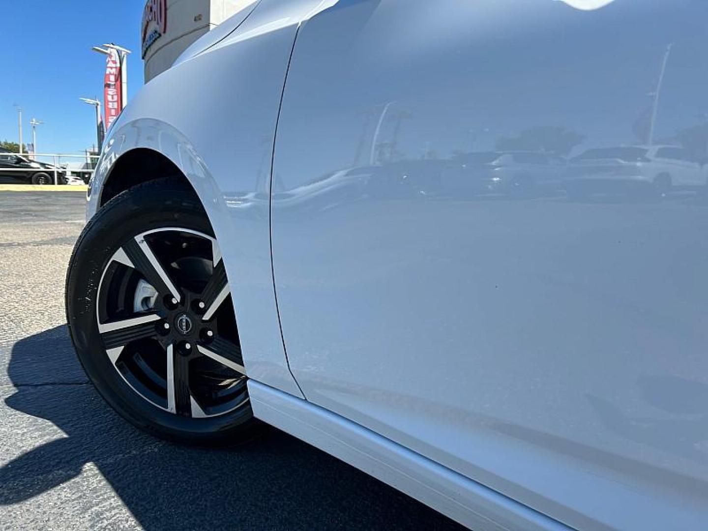 2024 WHITE Nissan Sentra (3N1AB8CV2RY) with an 4-Cyl 2.0 Liter engine, Automatic CVT w/Xtronic transmission, located at 412 Auto Vista Drive, Palmdale, 93551, (661) 945-0620, 34.592636, -118.136681 - Photo#8