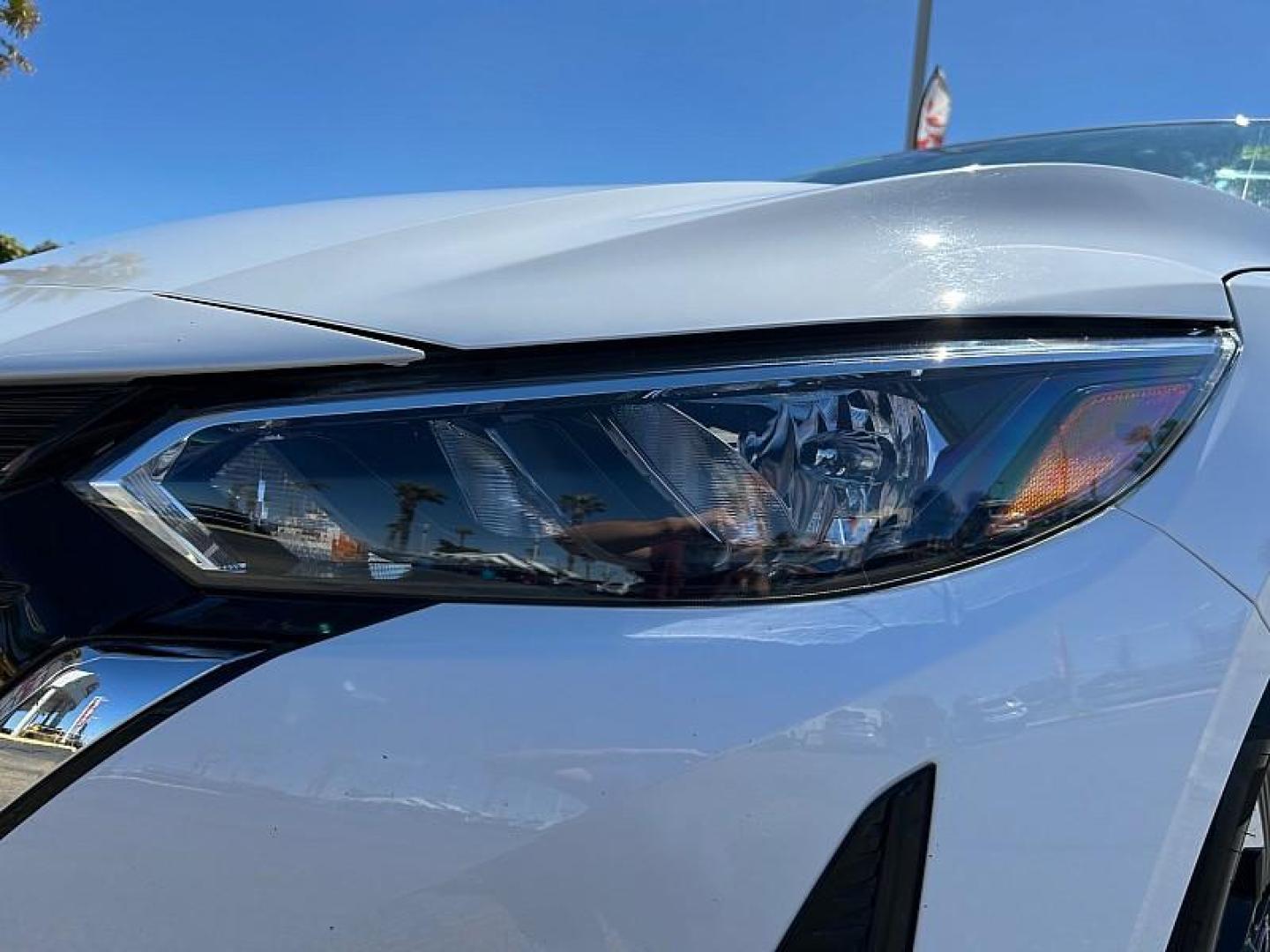 2024 WHITE Nissan Sentra (3N1AB8CV2RY) with an 4-Cyl 2.0 Liter engine, Automatic CVT w/Xtronic transmission, located at 412 Auto Vista Drive, Palmdale, 93551, (661) 945-0620, 34.592636, -118.136681 - Photo#9