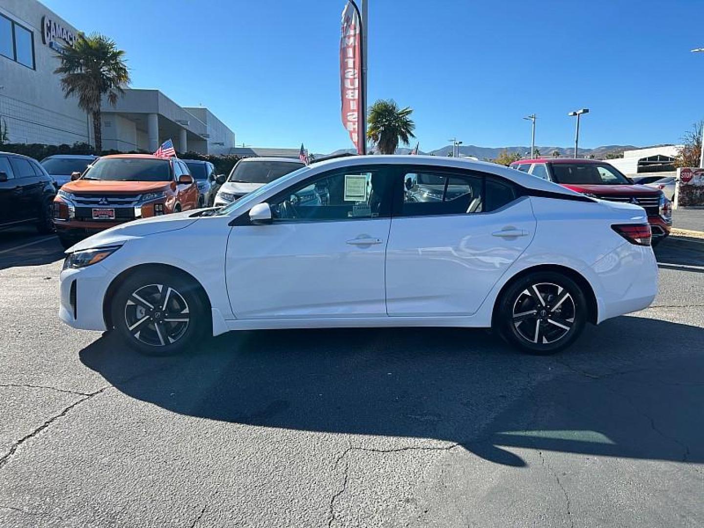 2024 WHITE Nissan Sentra (3N1AB8CVXRY) with an 4-Cyl 2.0 Liter engine, Automatic CVT w/Xtronic transmission, located at 412 Auto Vista Drive, Palmdale, 93551, (661) 945-0620, 34.592636, -118.136681- Photo#20