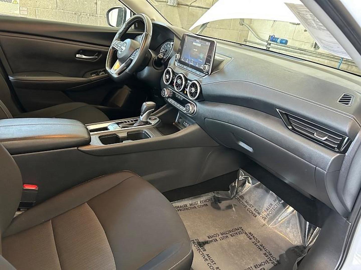 2024 WHITE Nissan Sentra (3N1AB8CVXRY) with an 4-Cyl 2.0 Liter engine, Automatic CVT w/Xtronic transmission, located at 412 Auto Vista Drive, Palmdale, 93551, (661) 945-0620, 34.592636, -118.136681- Photo#83