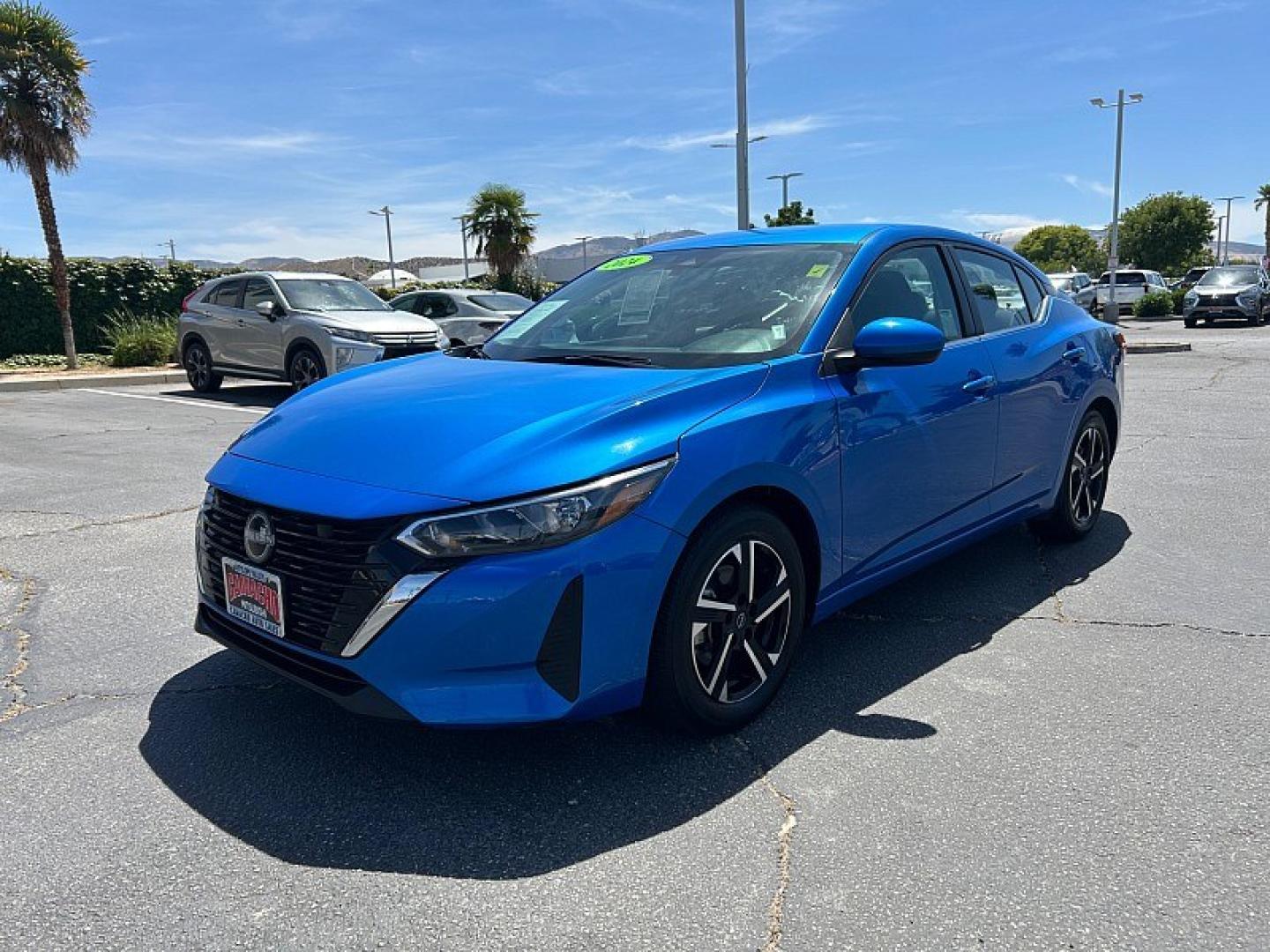 2024 BLUE Nissan Sentra (3N1AB8CVXRY) with an 4-Cyl 2.0 Liter engine, Automatic CVT w/Xtronic transmission, located at 412 Auto Vista Drive, Palmdale, 93551, (661) 945-0620, 34.592636, -118.136681- Photo#2